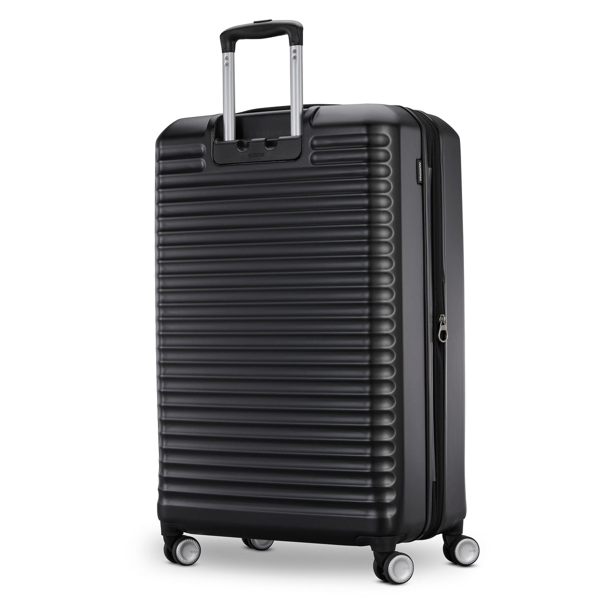 American Tourister Stratum 3.0 Large Spinner in Black — back view
