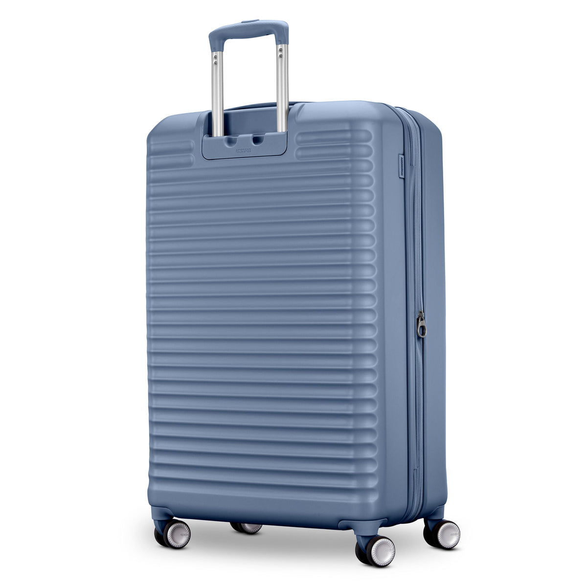 American Tourister Stratum 3.0 Large Spinner in Elemental Blue — back view