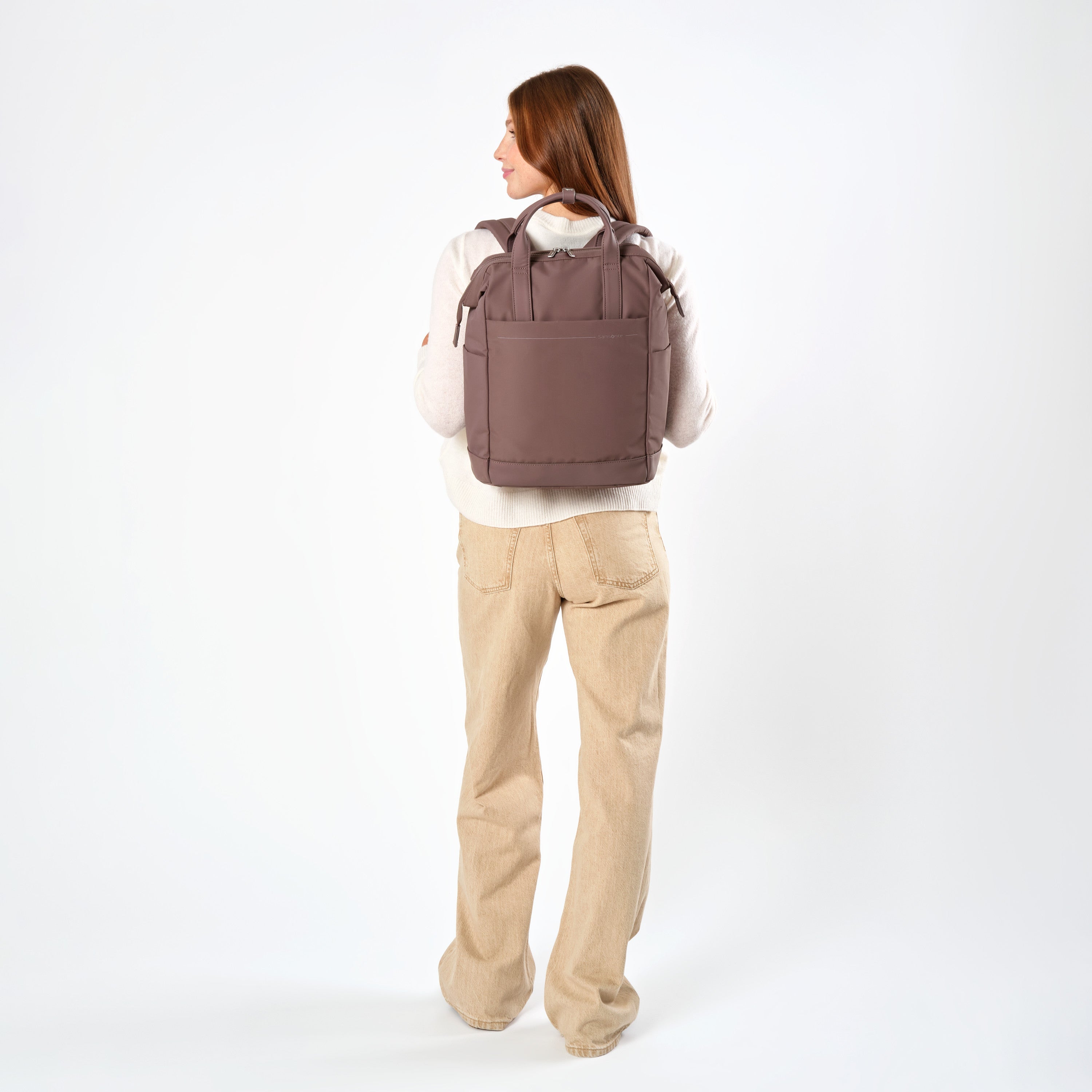 Samsonite Companion Bags Better Than Basic Convertible Backpack - Cocoa