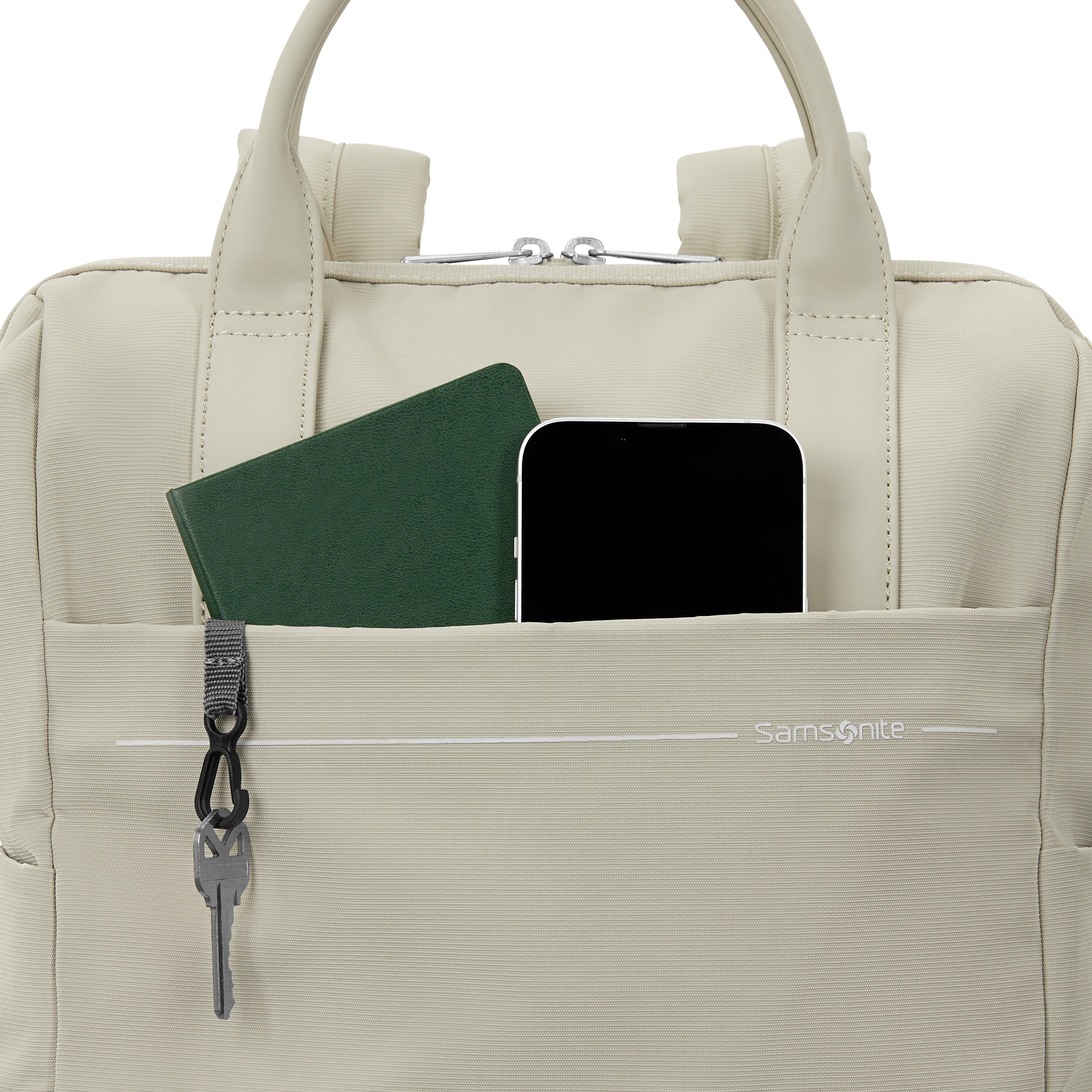 Samsonite Companion Bags Better Than Basic Convertible Backpack - Limestone Grey