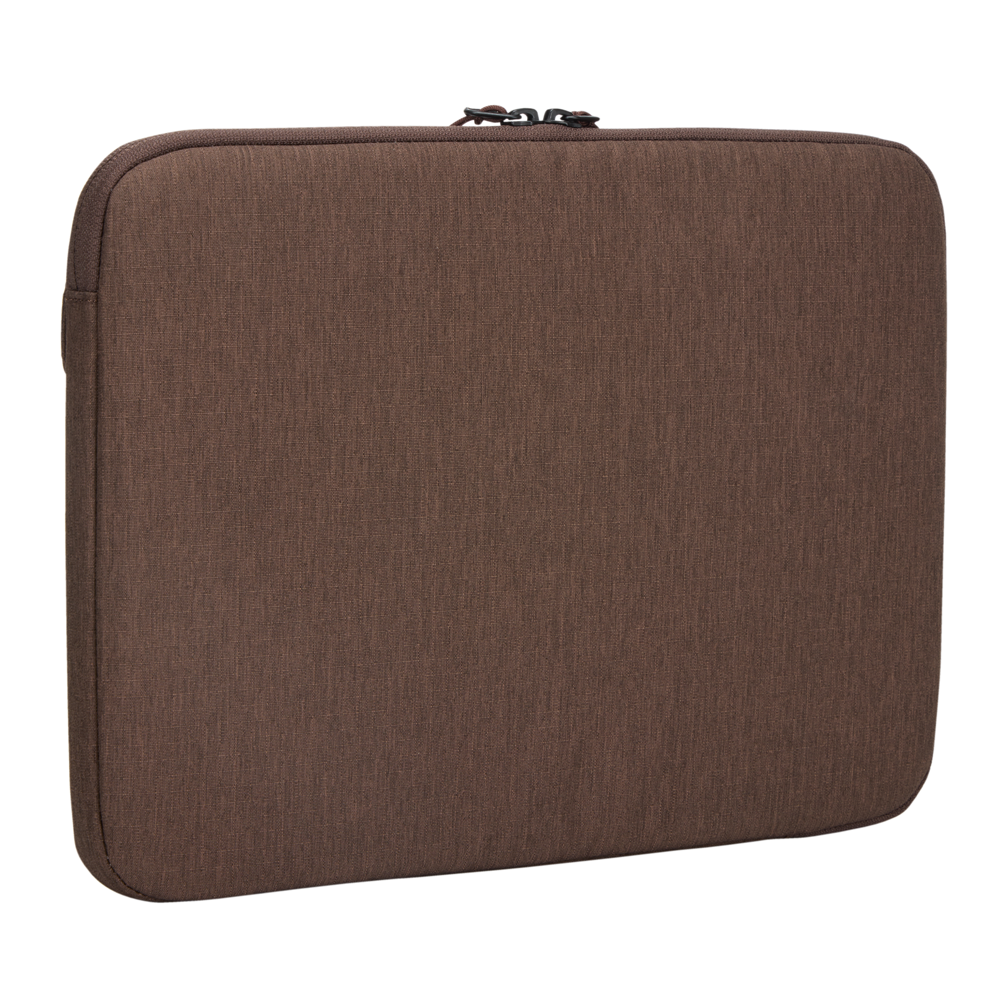 Thule Lithos Sleeve MacBook Air 13" in Nuanced Brown — back view # color_Nuanced Brown