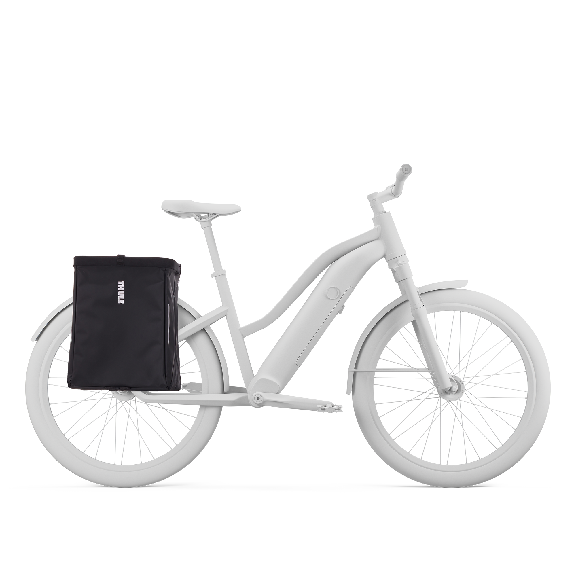 Thule Chasm Cargo Bin with InLock 25L in Black — angle view 2 # color_Black