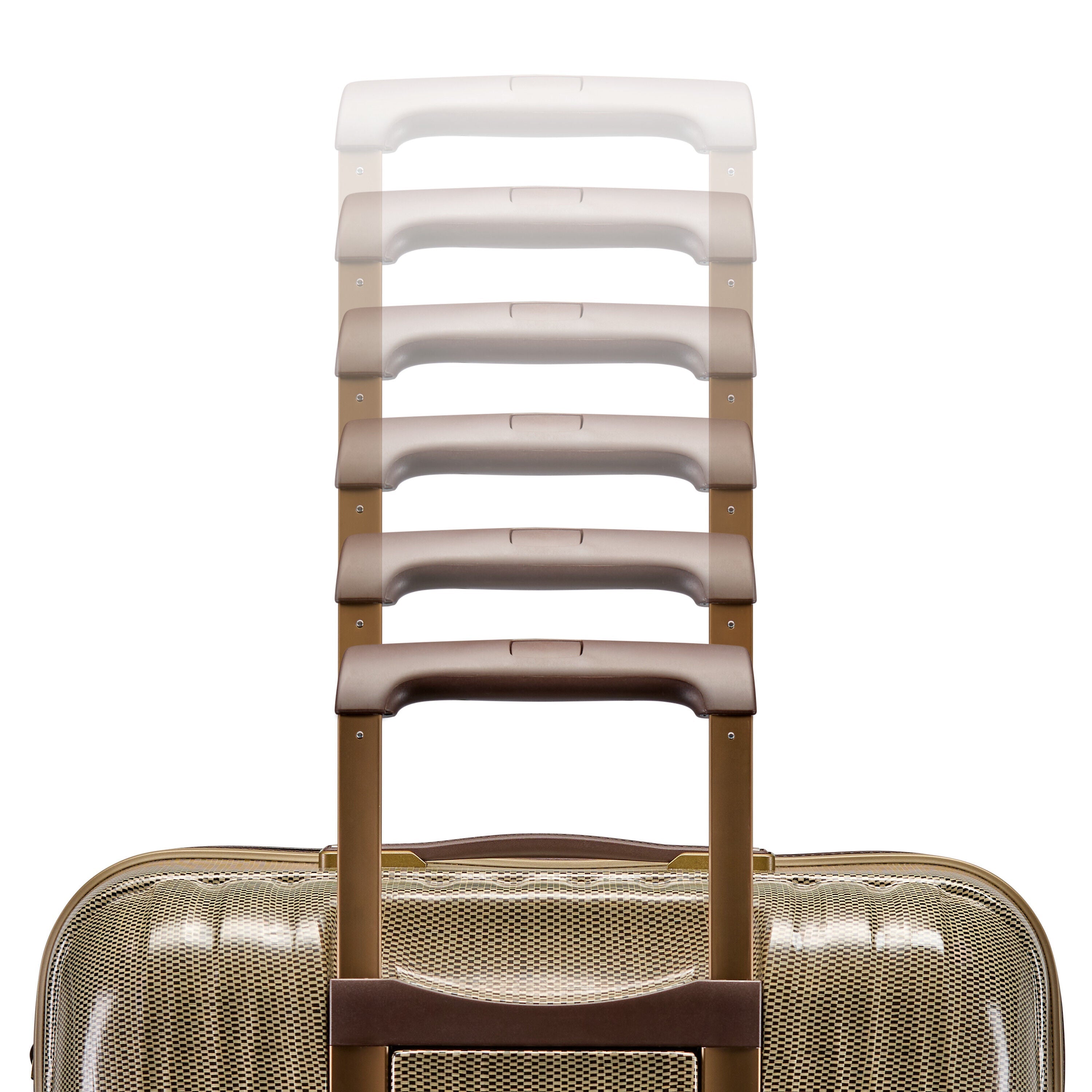 Hartmann Tweed CURV Extended Journey Spinner in Tweed/Natural Leather — angle view 3