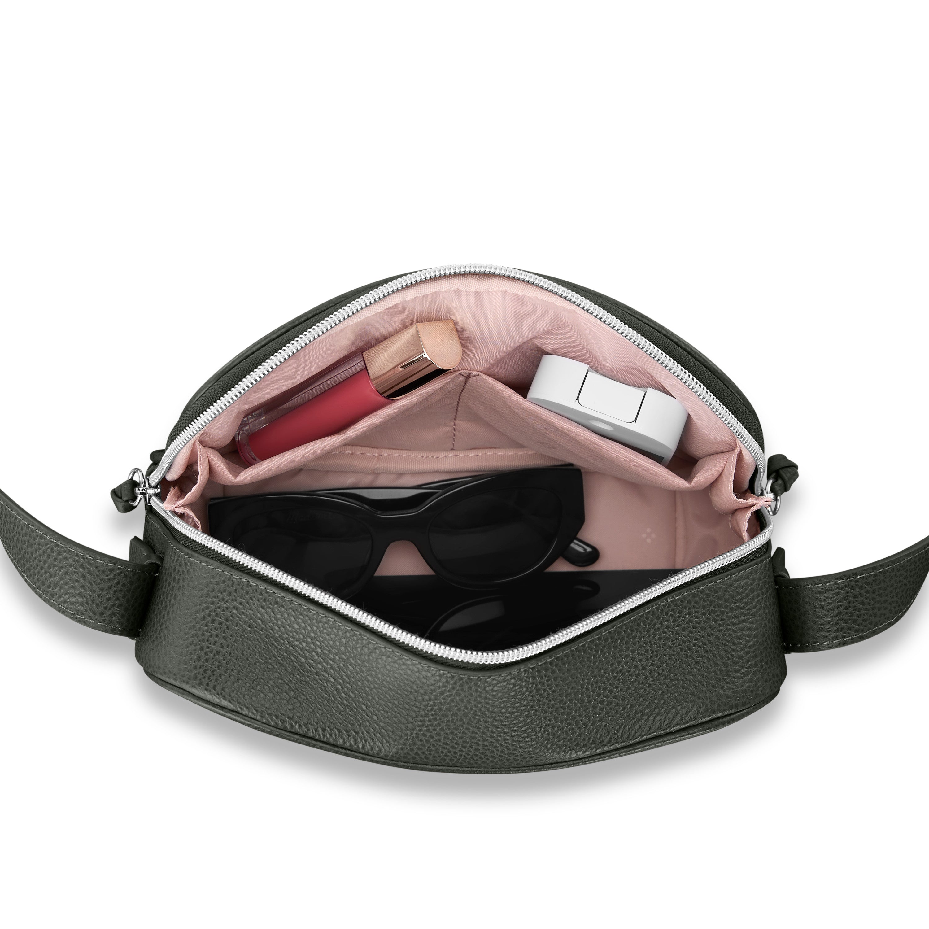 Samsonite Mobile Solution 2 Leather Crossbody - Olive