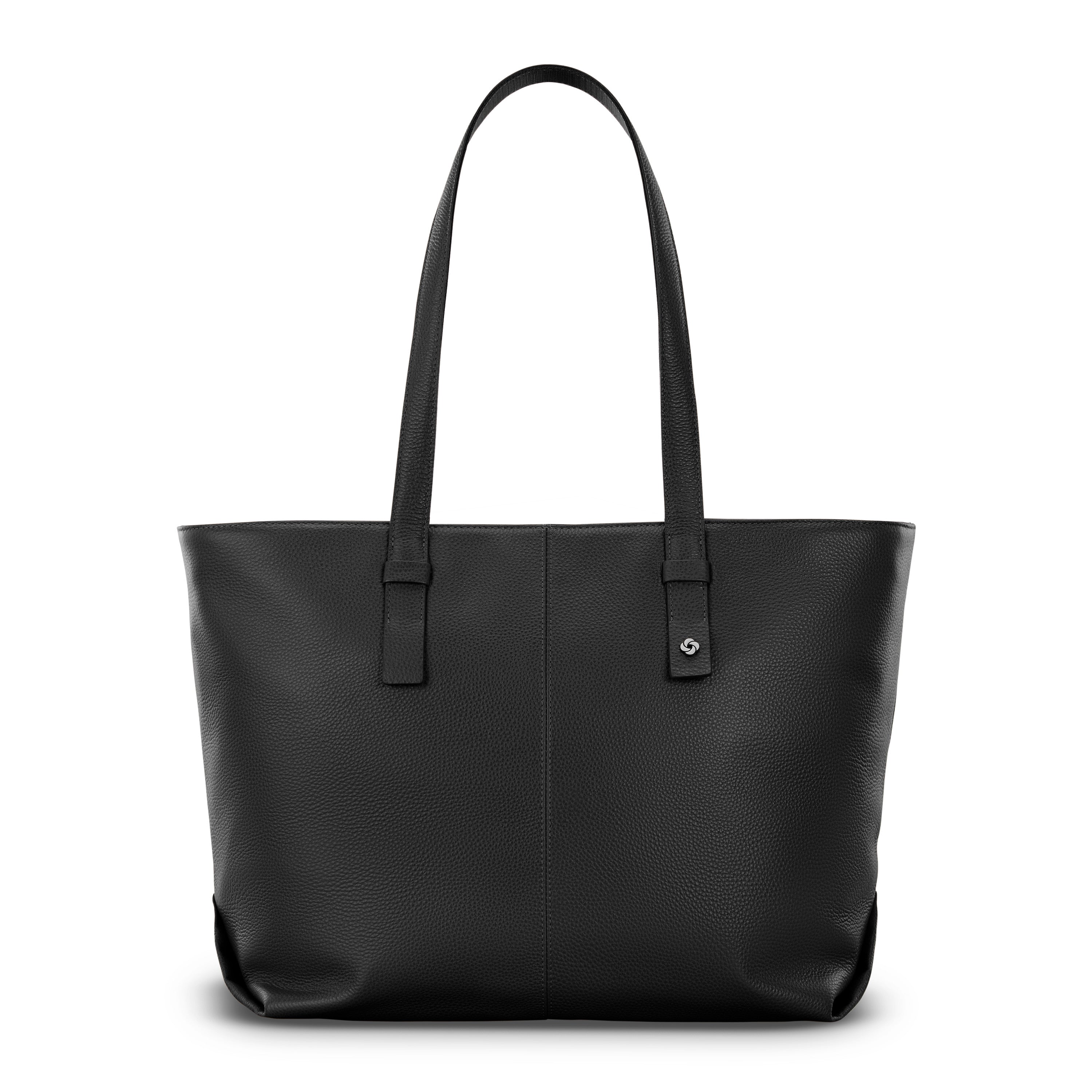 Samsonite Mobile Solution 2 Leather Tote - BLACK