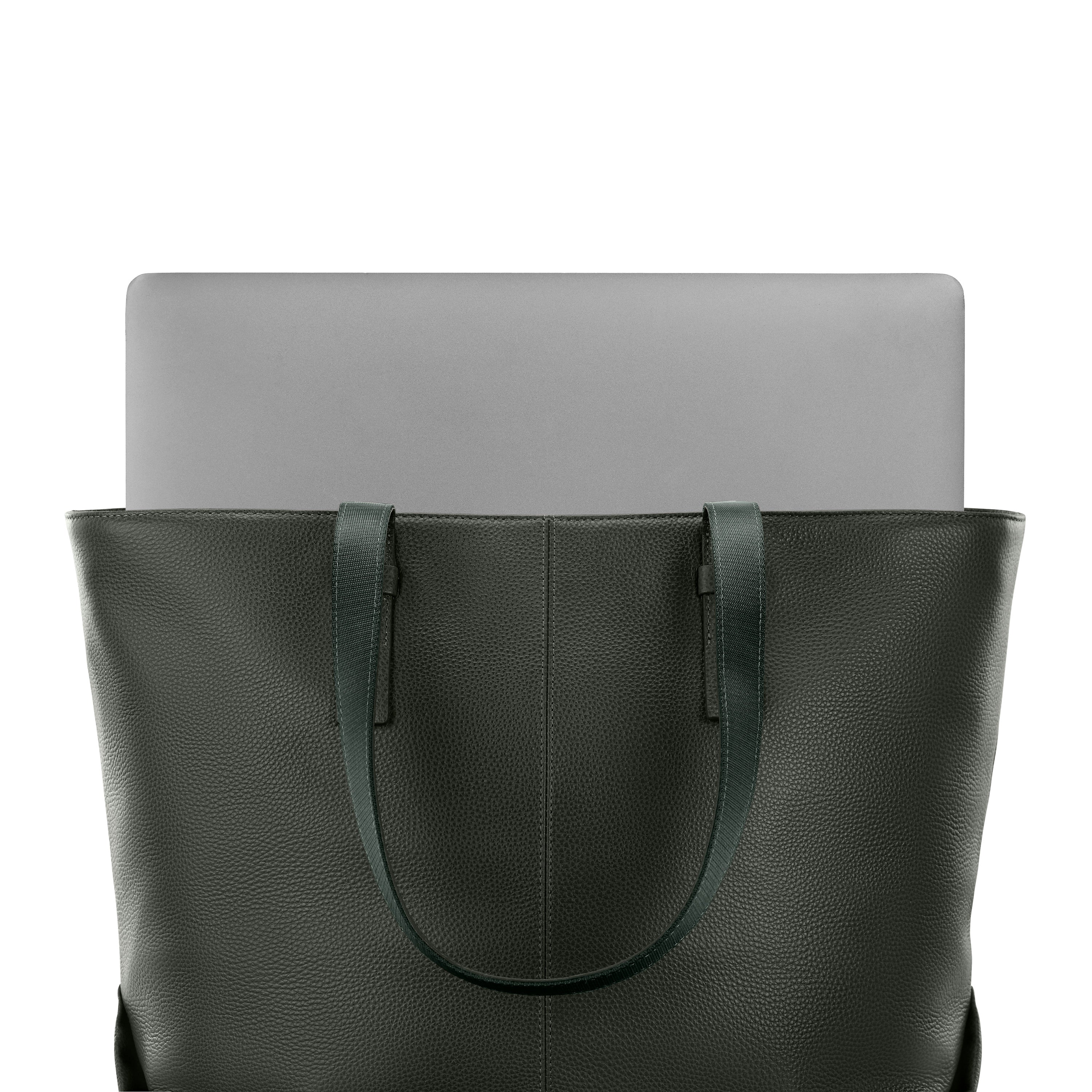 Samsonite Mobile Solution 2 Leather Tote - OLIVE