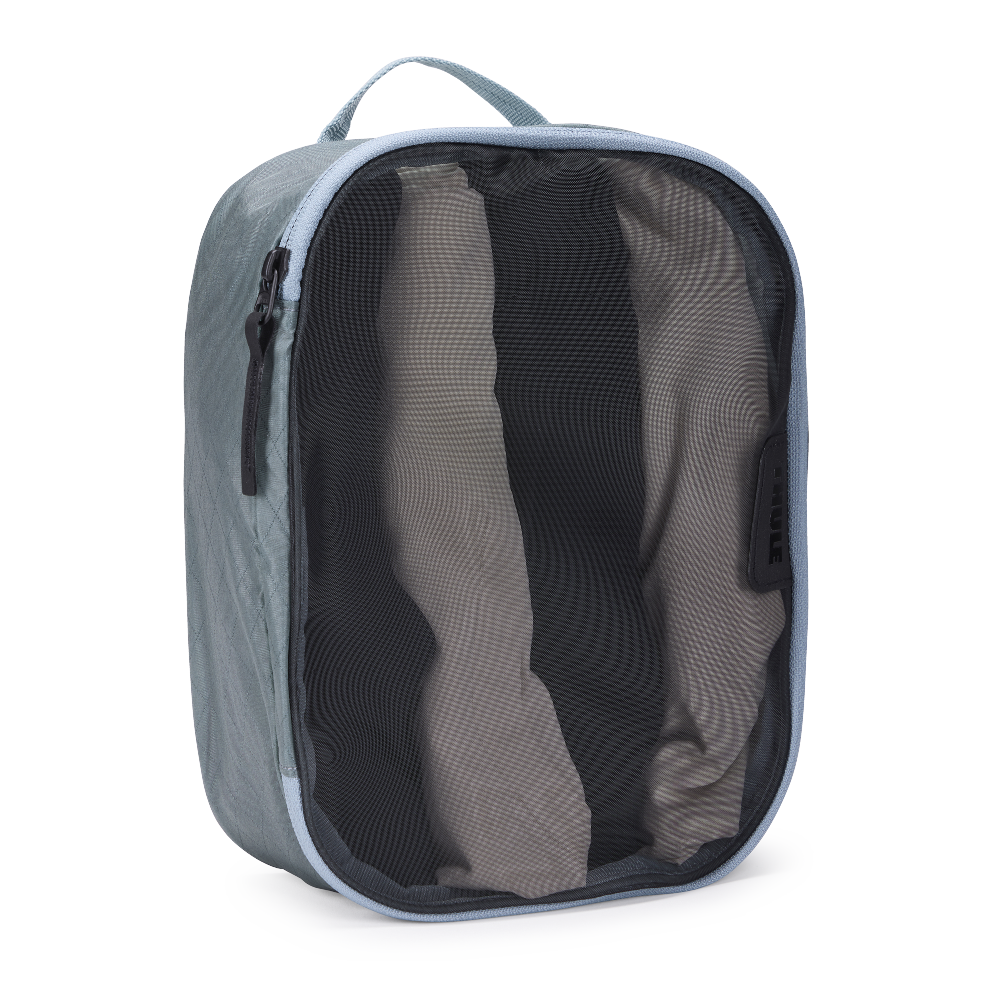 Thule Packing Cube Small in Pond Gray — front view # color_Pond Gray