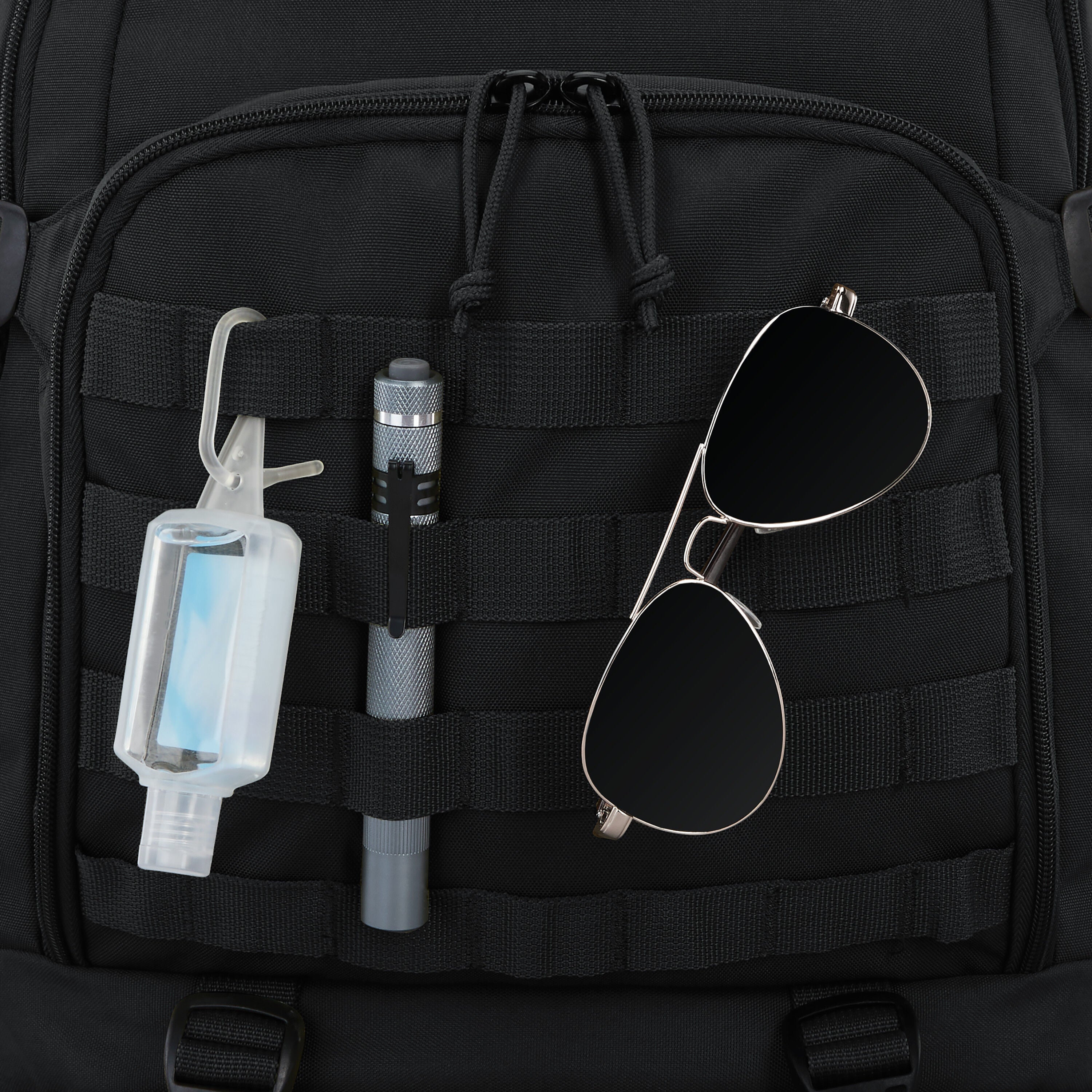 High Sierra Pathsetter Backpack in Black — angle view 1