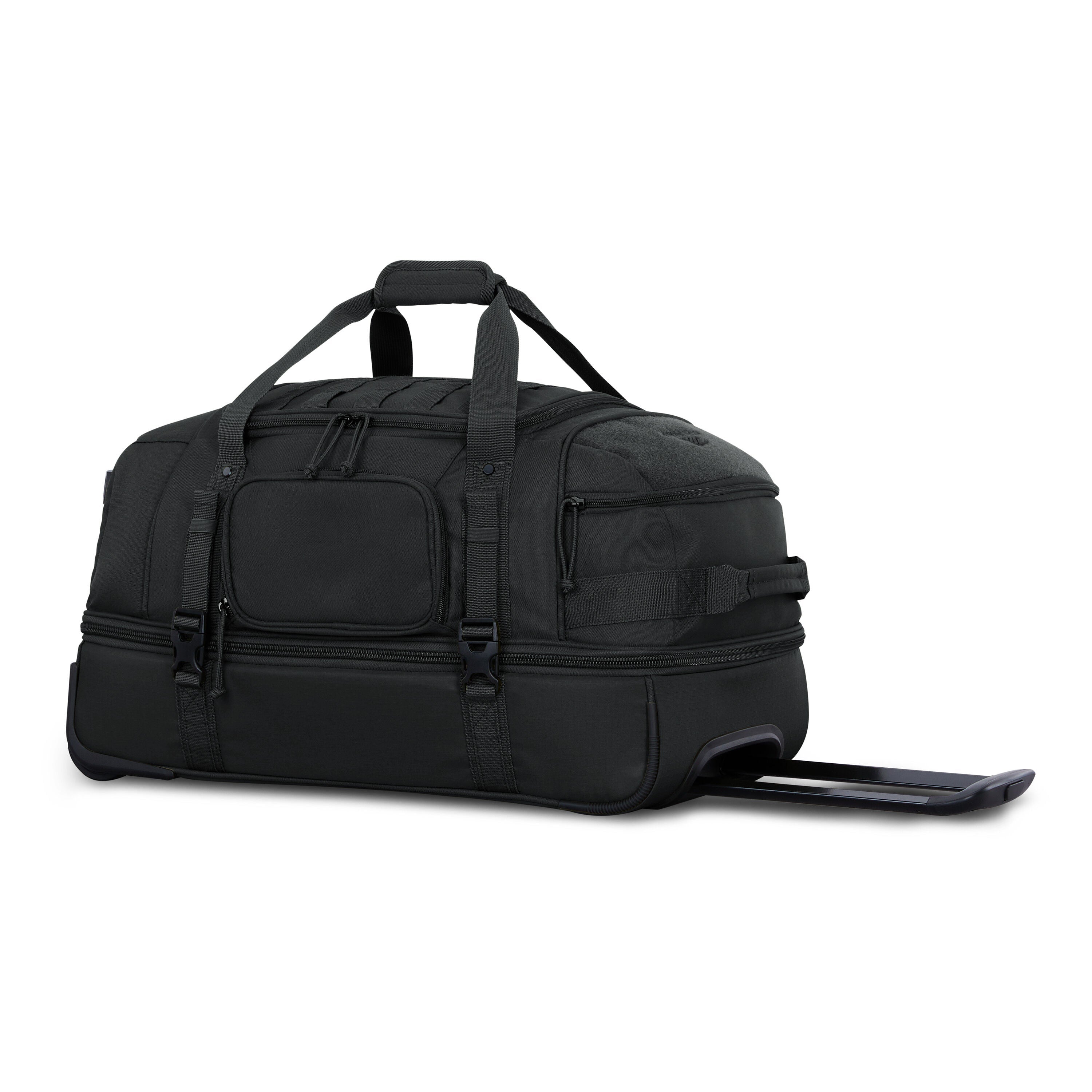 High Sierra Pathsetter Carry-On Wheeled Duffel - Black