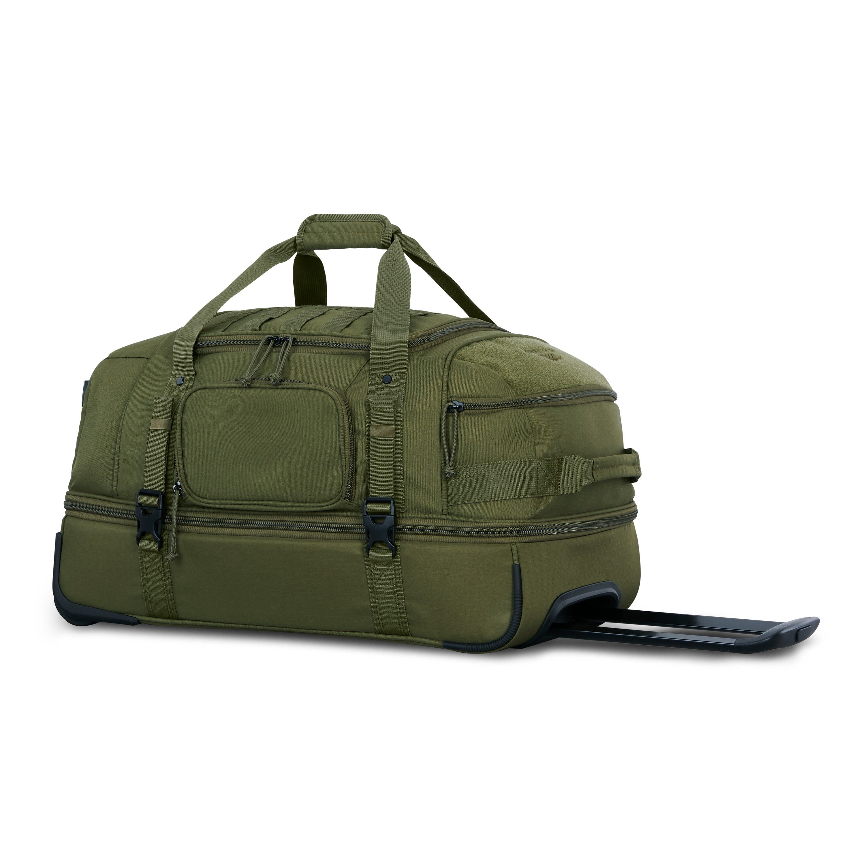 High Sierra Pathsetter Carry-On Wheeled Duffel - Moss