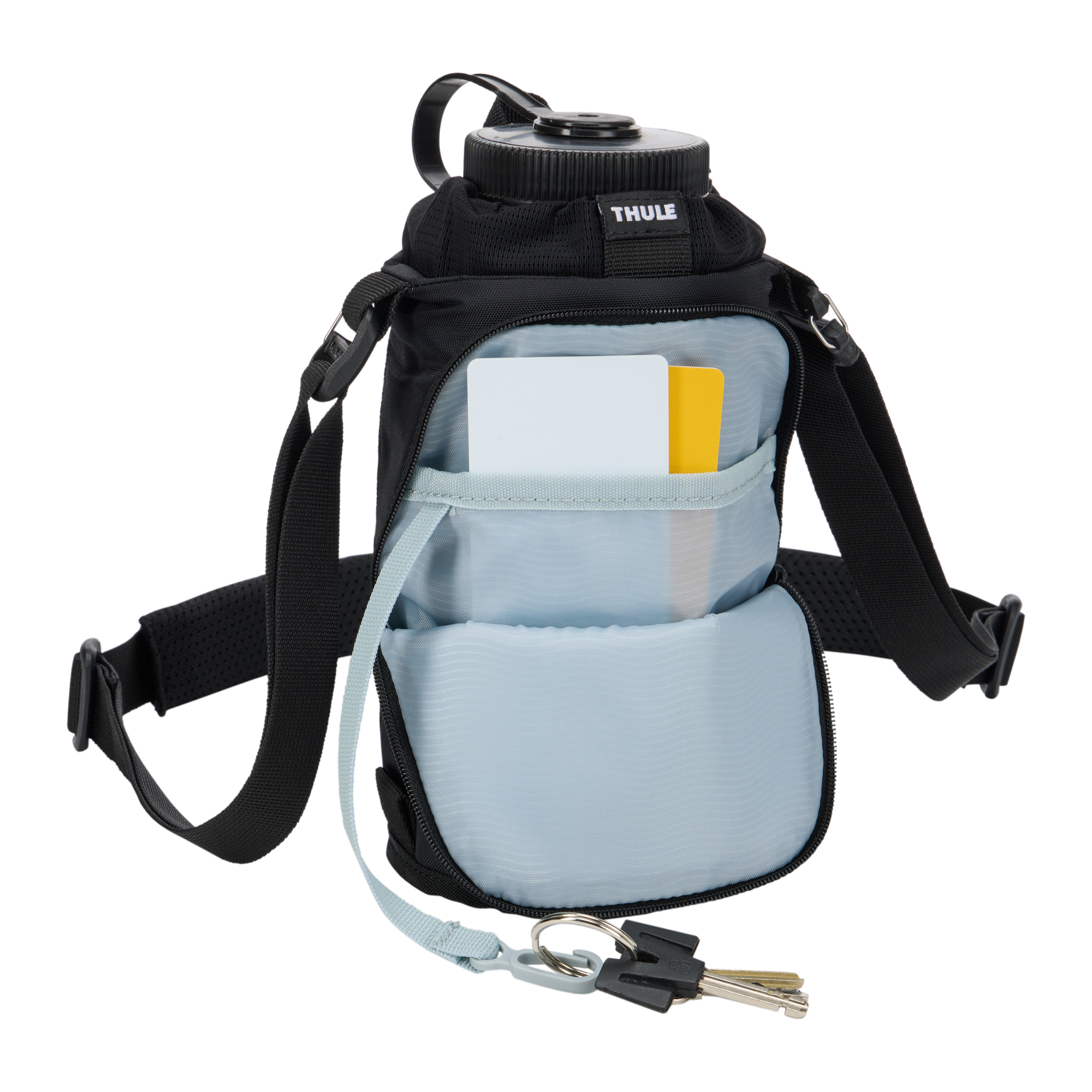 Thule EnRoute Water Bottle Holder in Black — interior view # color_Black