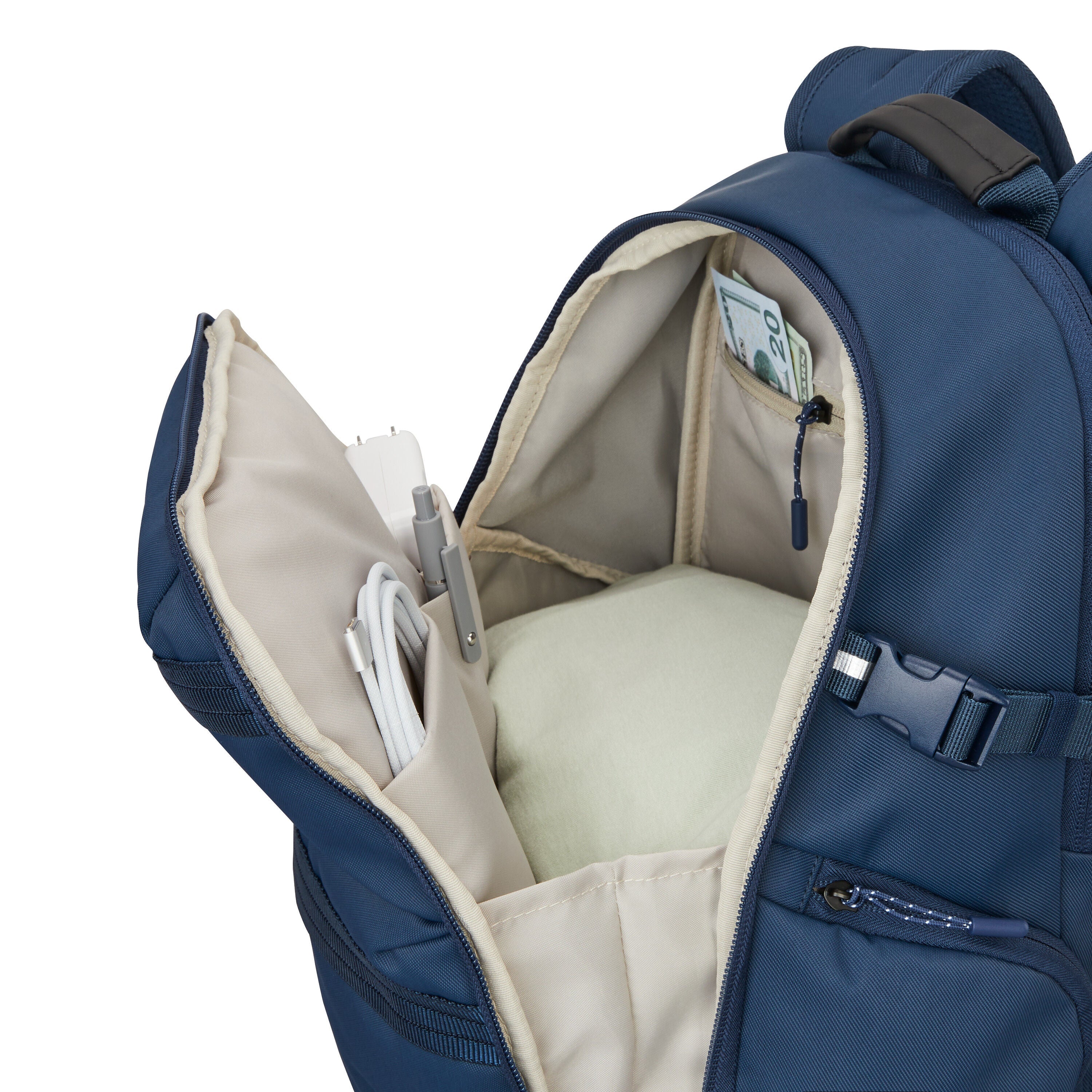 High Sierra 24/7 Pro Backpack in Dark Navy — angle view 1