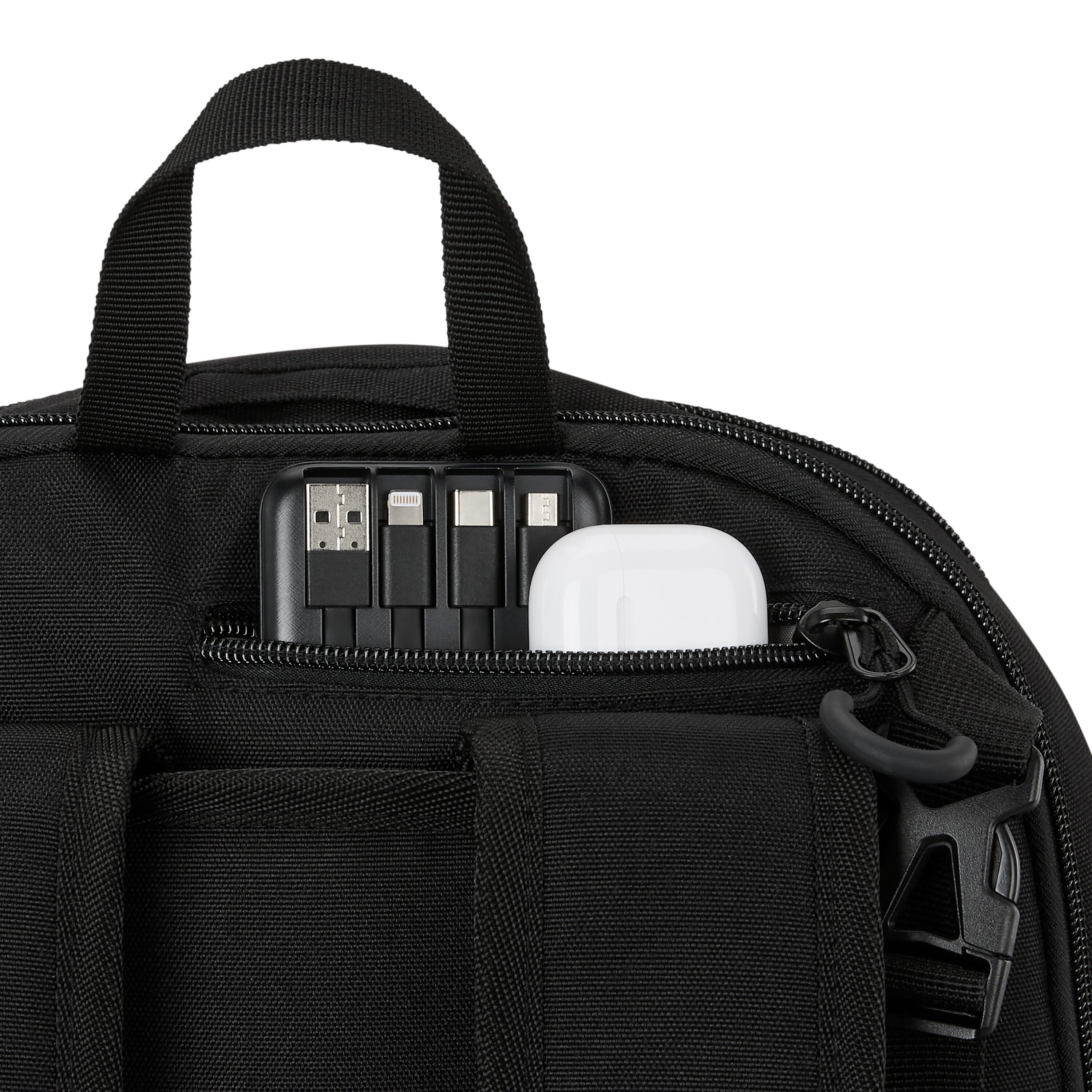 High Sierra Adaptive Backpack in Black — angle view 4
