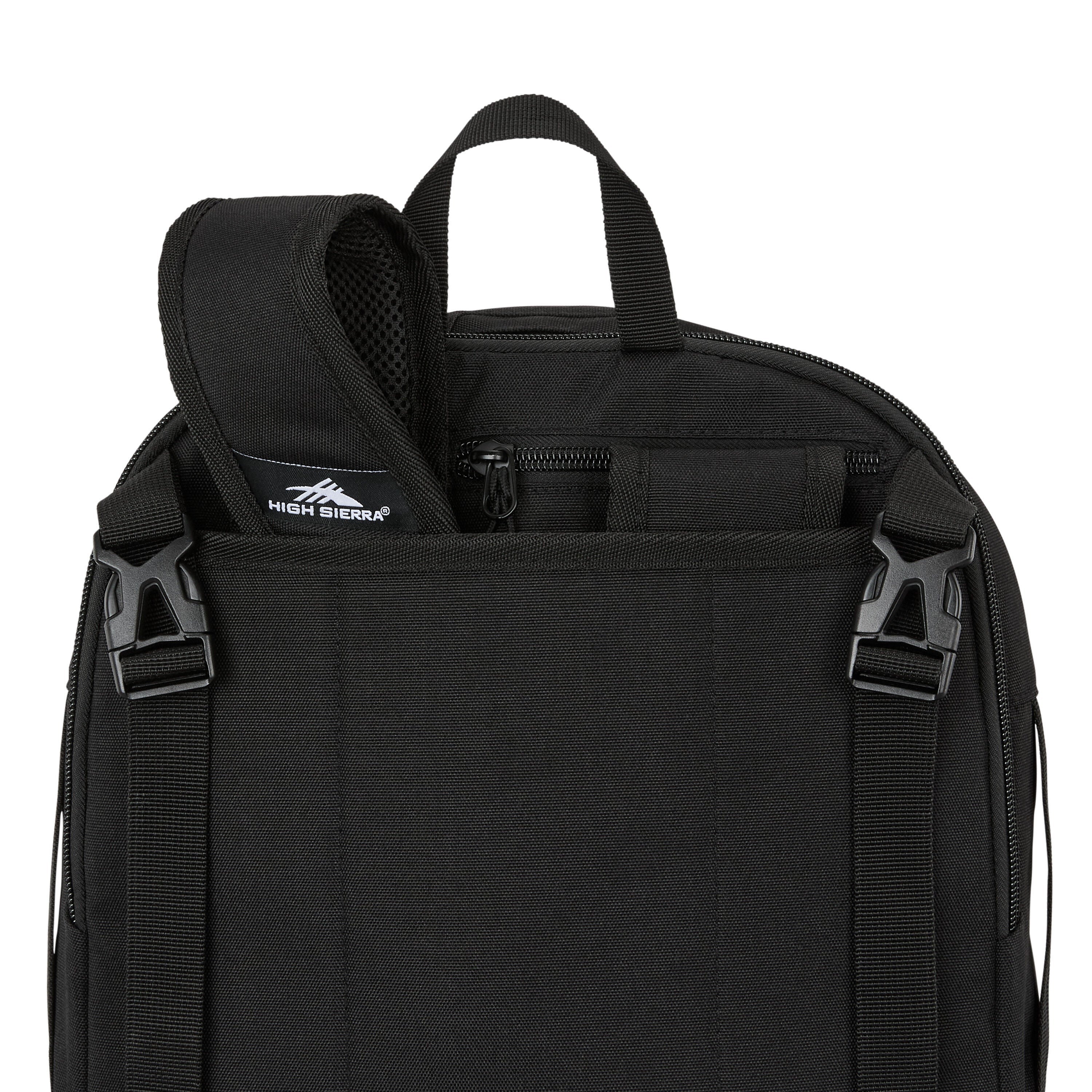 High Sierra Adaptive Backpack in Black — angle view 3