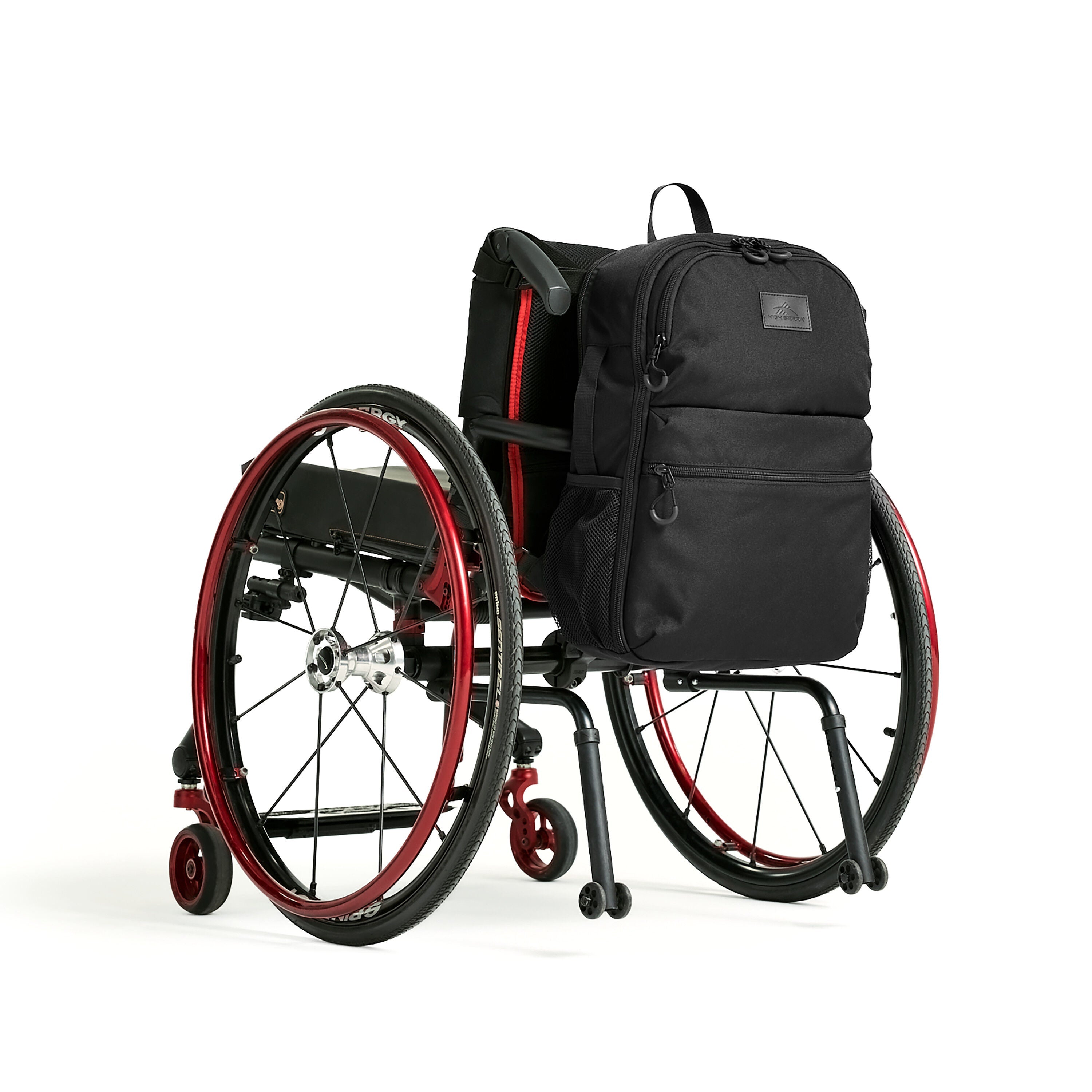 High Sierra Adaptive Backpack in Black — angle view 1
