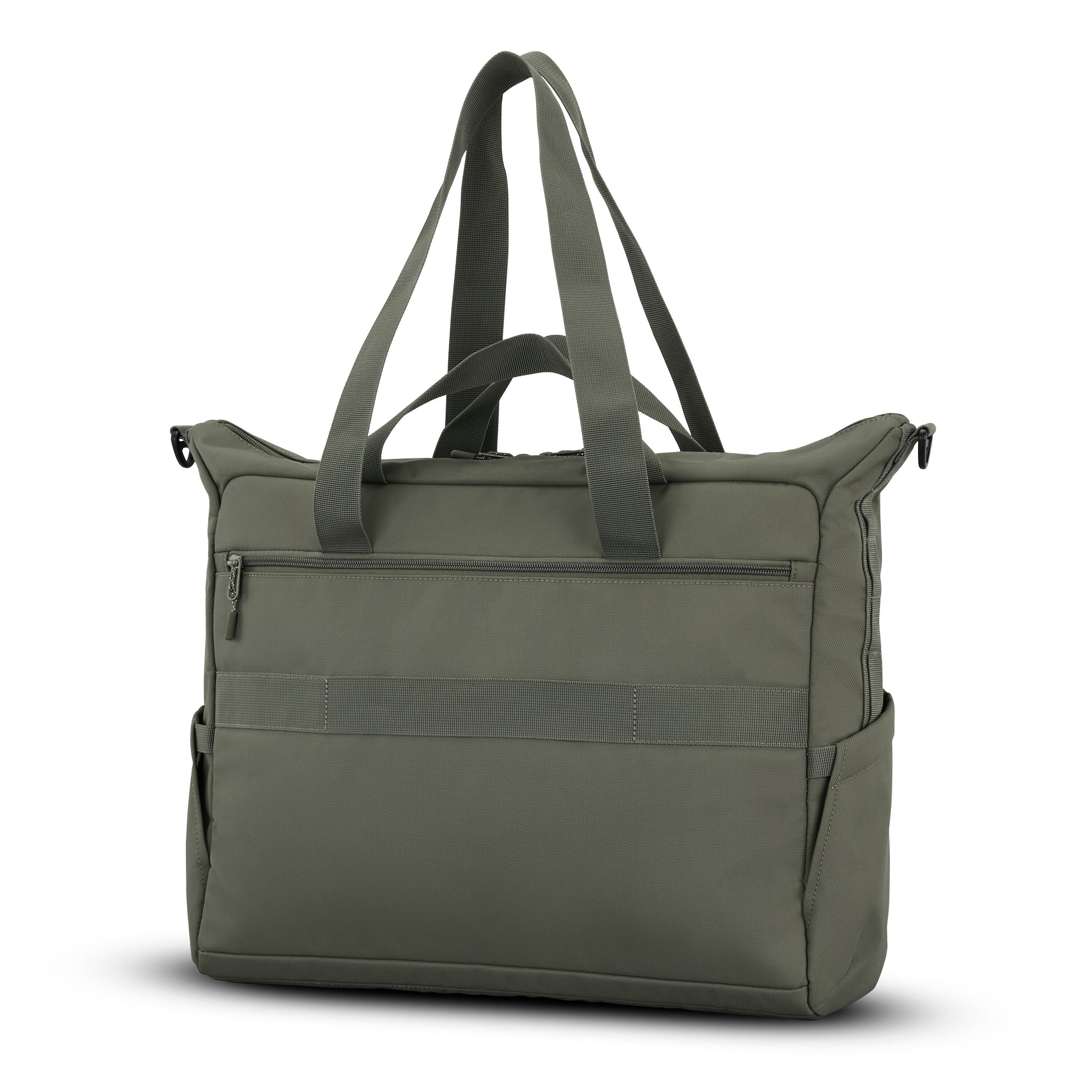 High Sierra Lineage Tote in Olive — back view