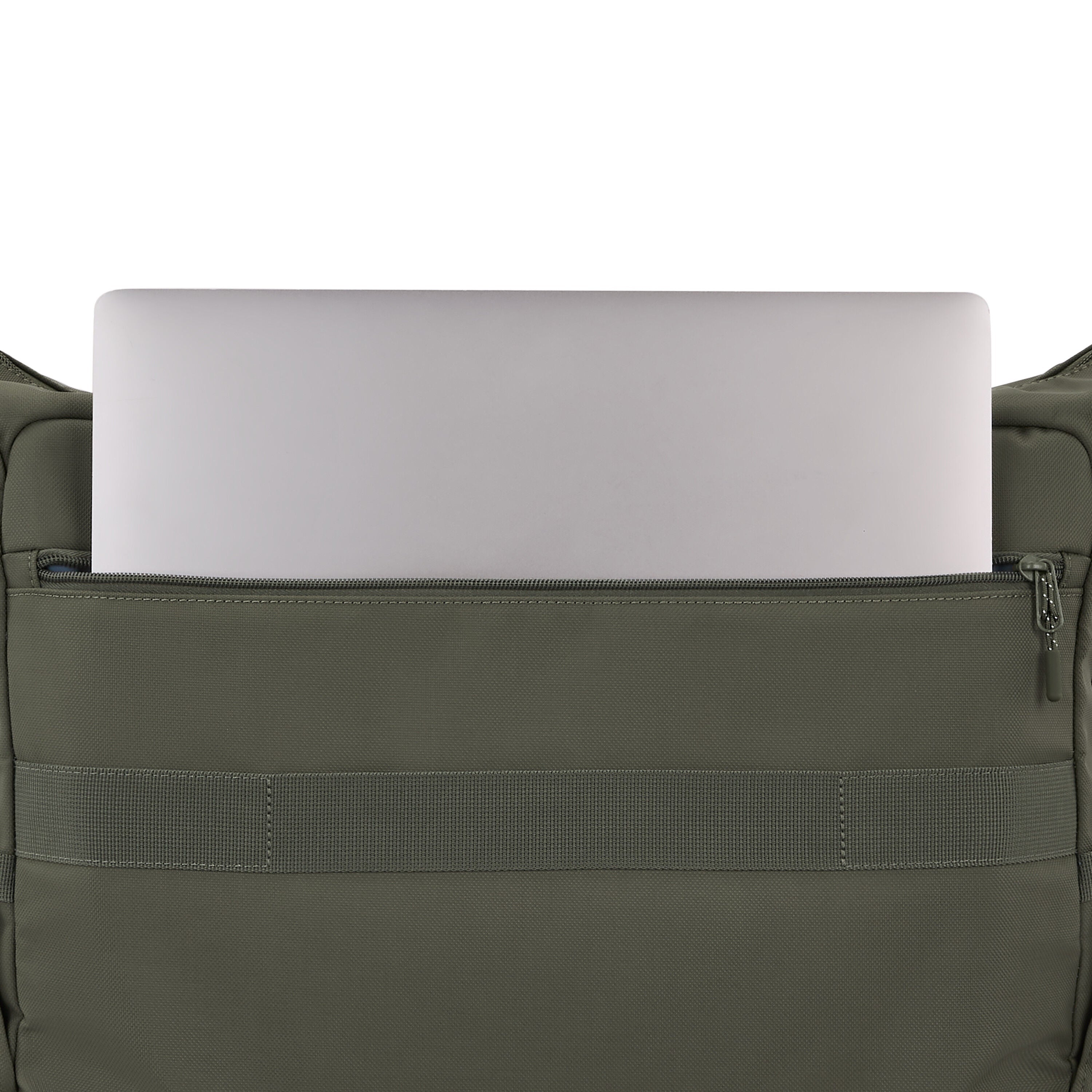 High Sierra Lineage Tote in Olive — angle view 2