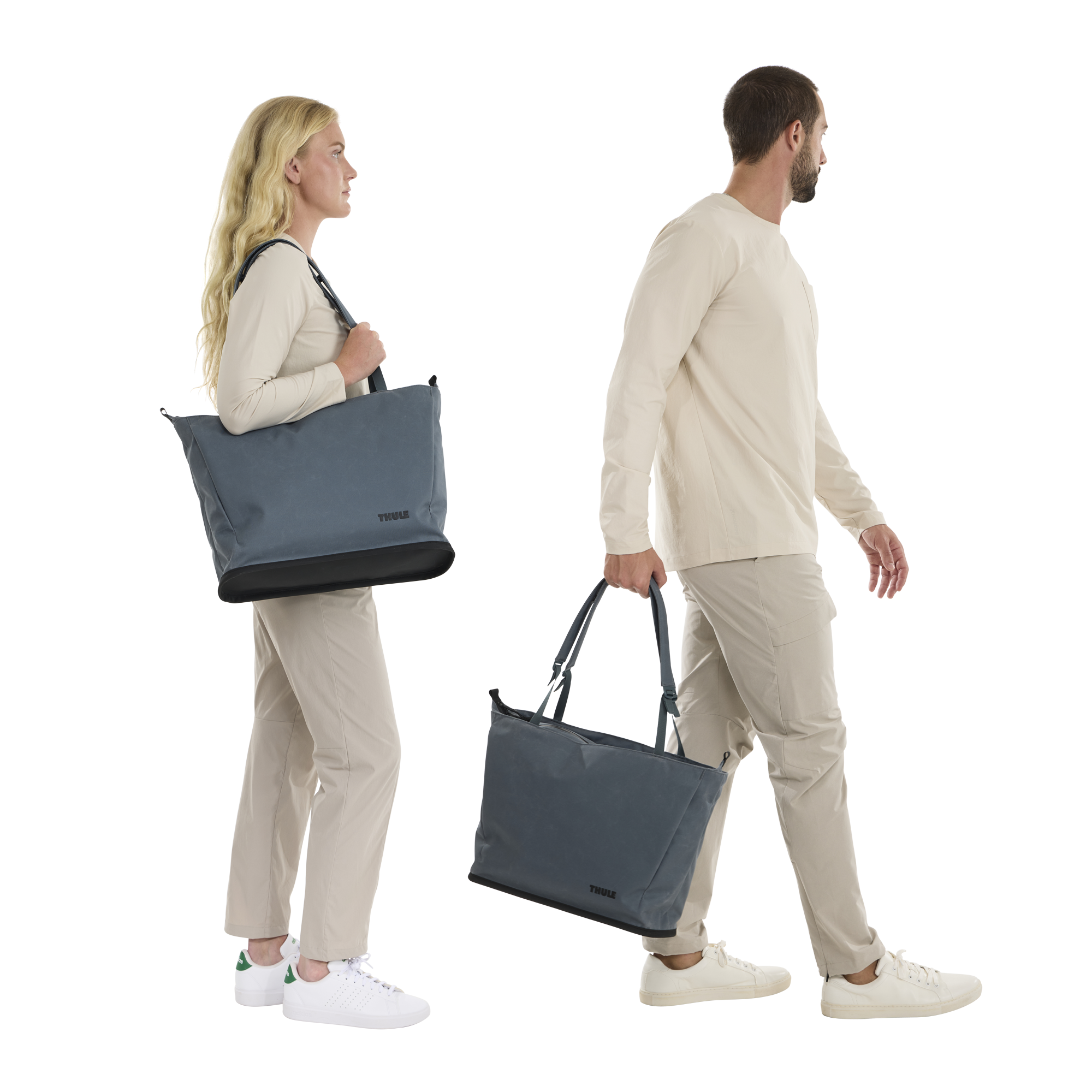 Thule Aion Tote Bag in Dark Slate — lifestyle # color_Dark Slate