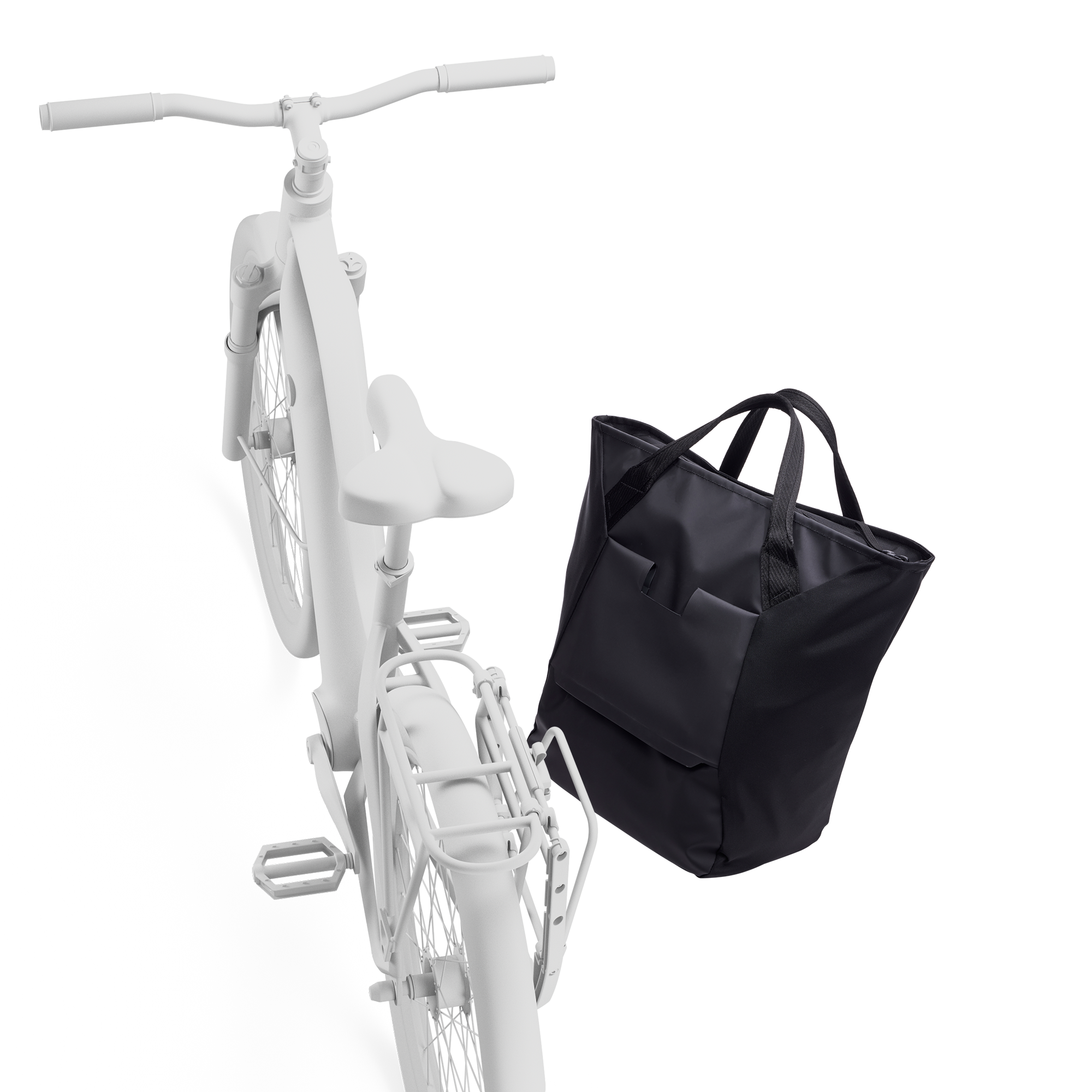 Thule Chasm Tote with InLock 25L in Black — angle view 3 # color_Black