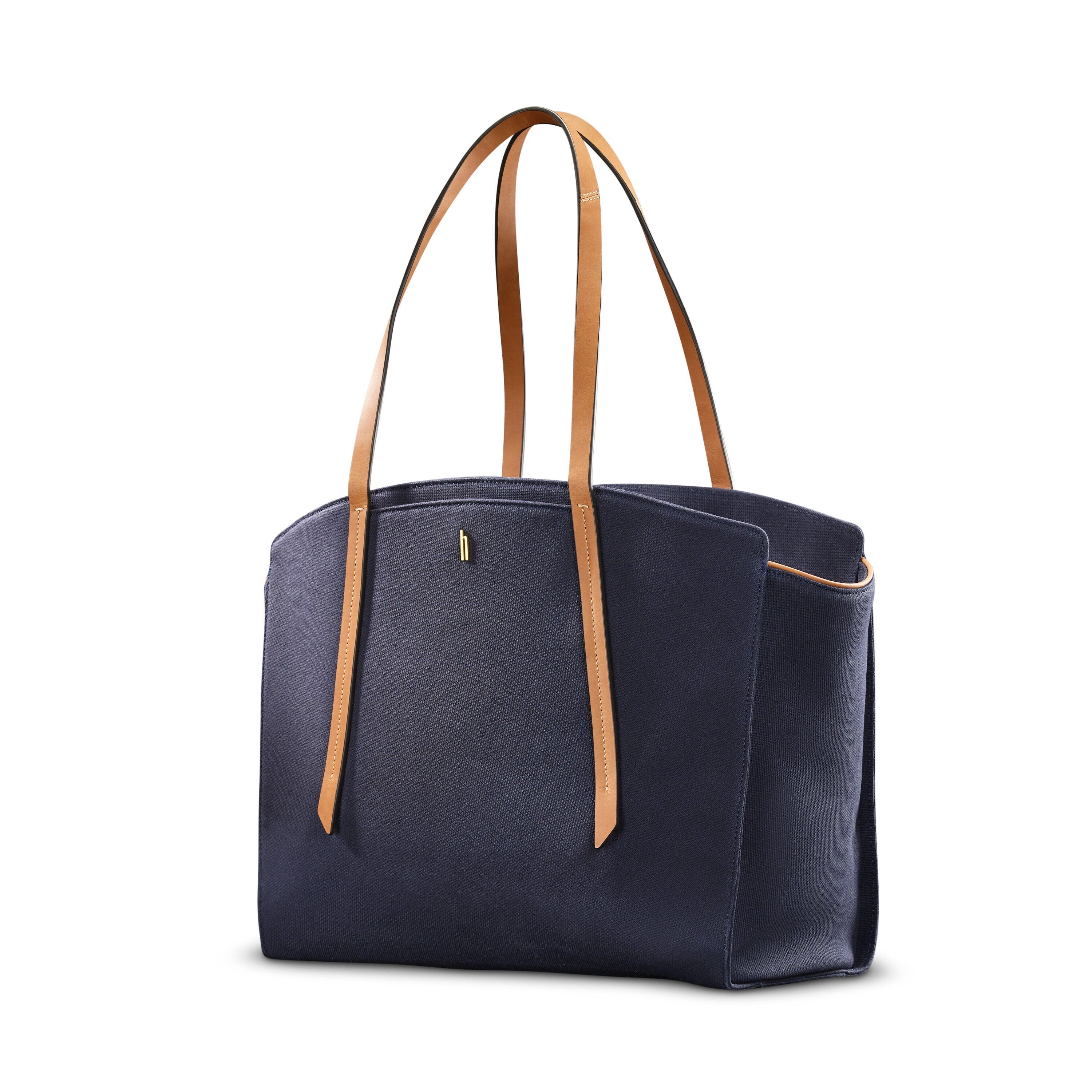 Hartmann Reserve Carryall Tote in Midnight Navy — front view