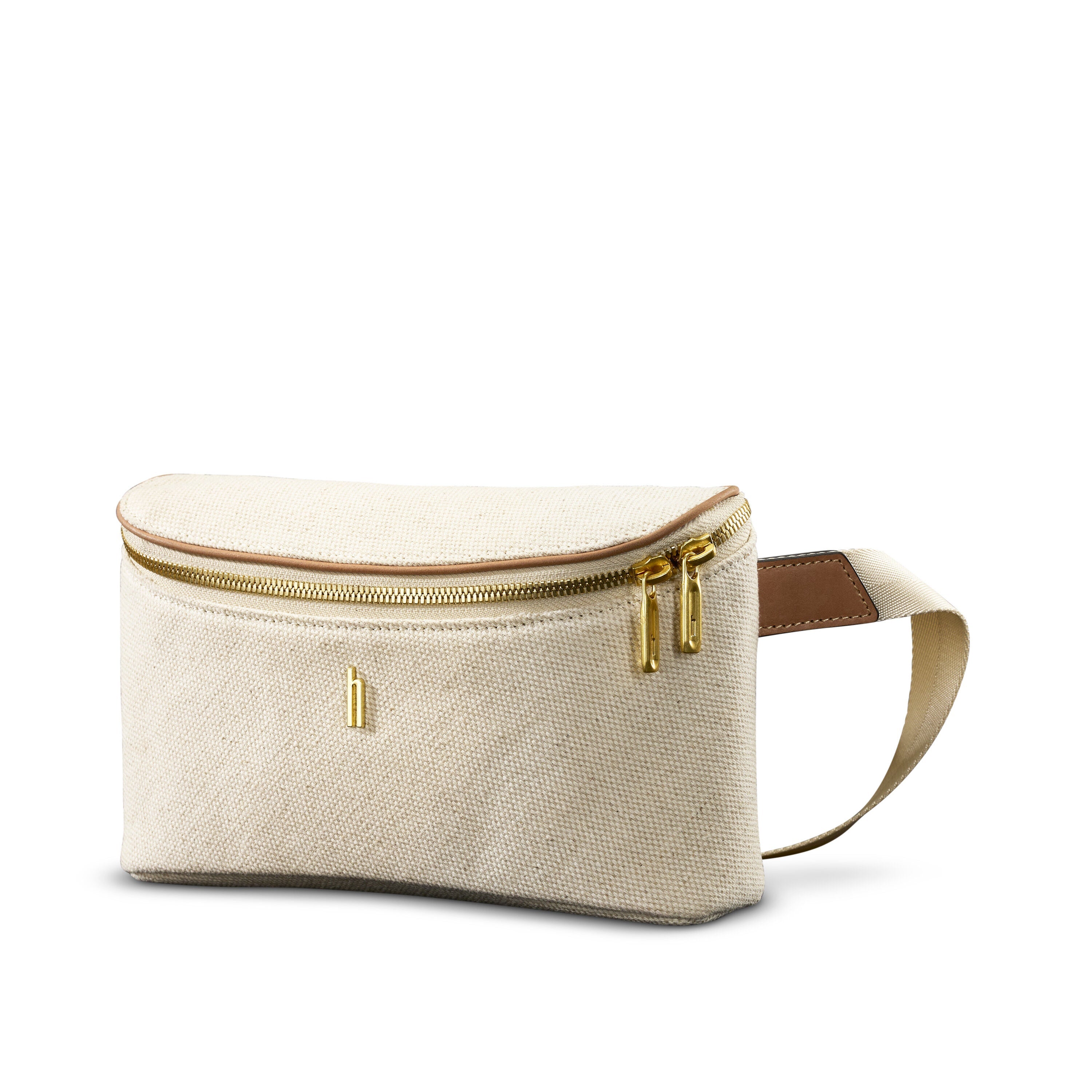 Hartmann Reserve Waist Bag in Ecru — front view