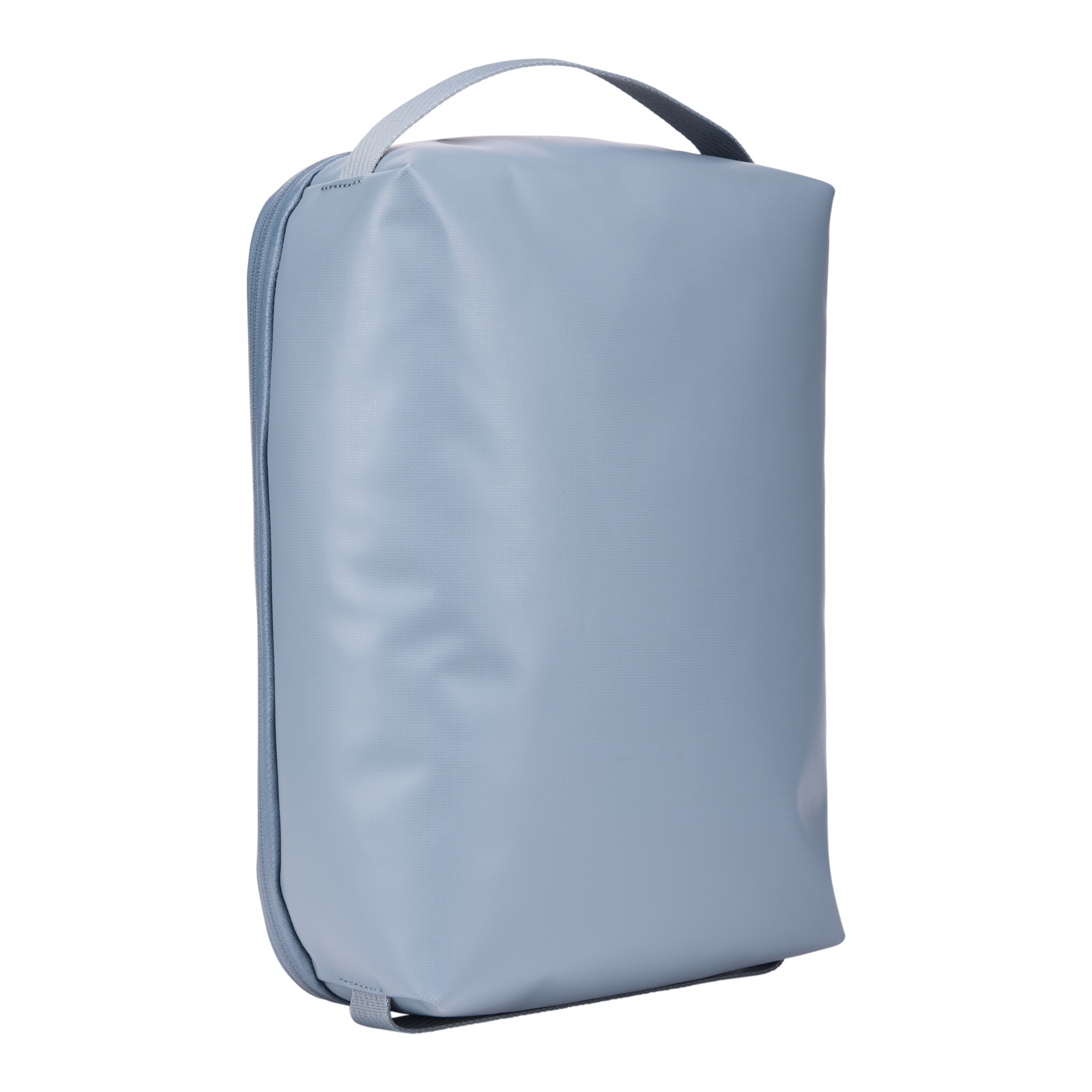 Thule Chasm Medium Gear Cube in Pond Gray — back view # color_Pond Gray
