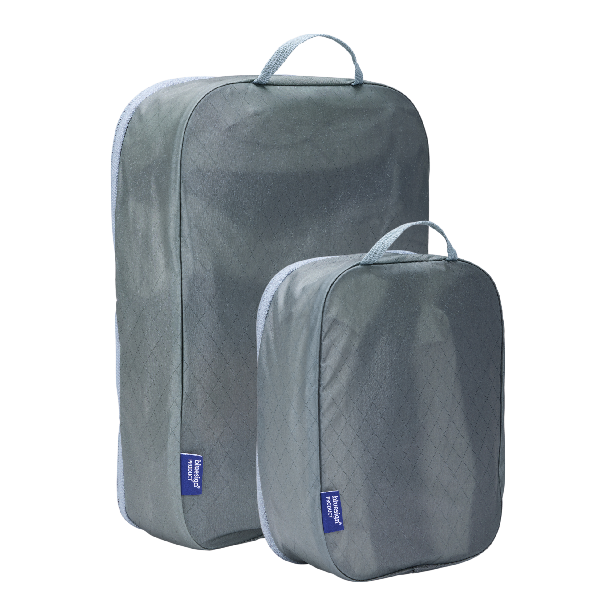 Thule Packing Cube Set in Pond Gray — back view # color_Pond Gray