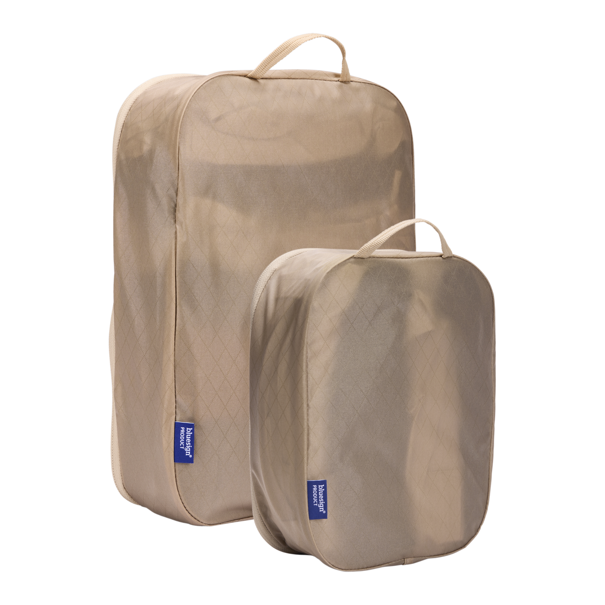Thule Packing Cube Set in Gentle Beige — back view # color_Gentle Beige