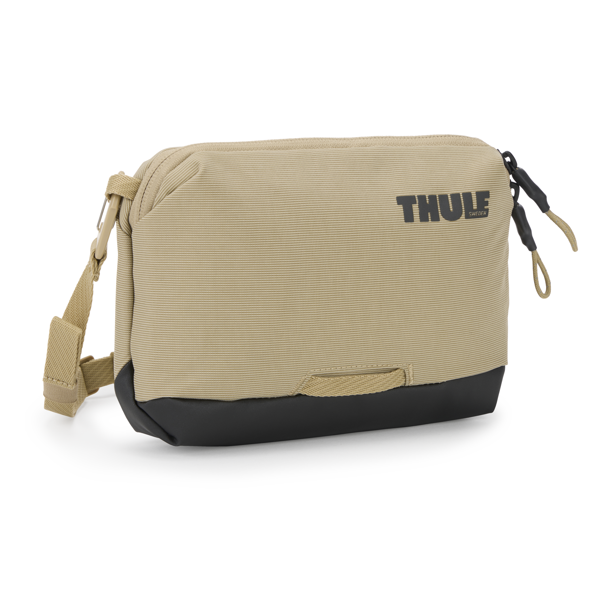 Thule Paramount Crossbody 2L in Gentle Beige — front view # color_Gentle Beige