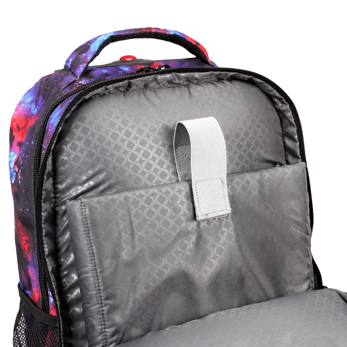 J World Sundance Laptop Rolling Backpack (20 Inch) in Galaxy — front view 4 # color_Galaxy