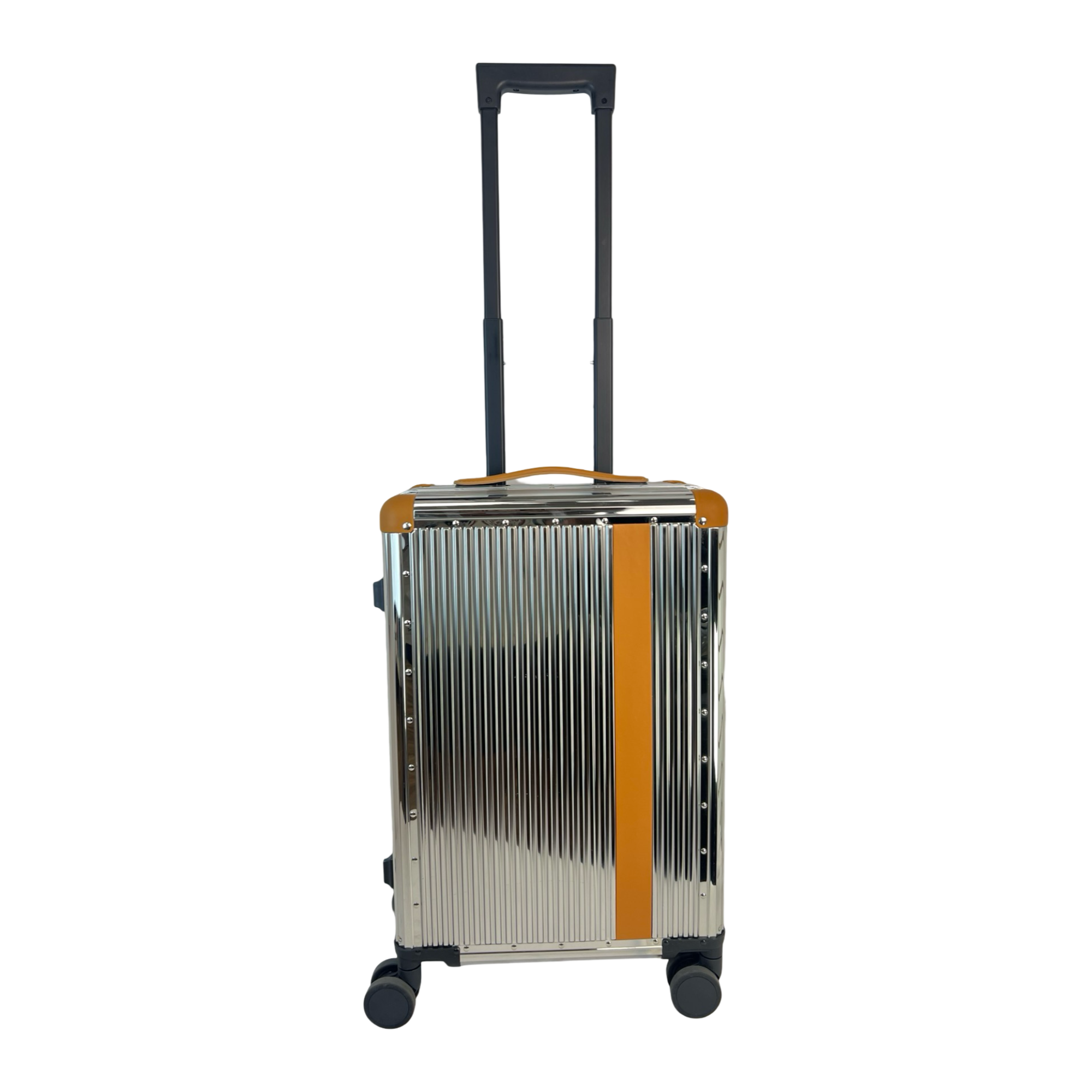 Empire 0166 20" Titanium Steel Carry-On Spinner Luggage image 0