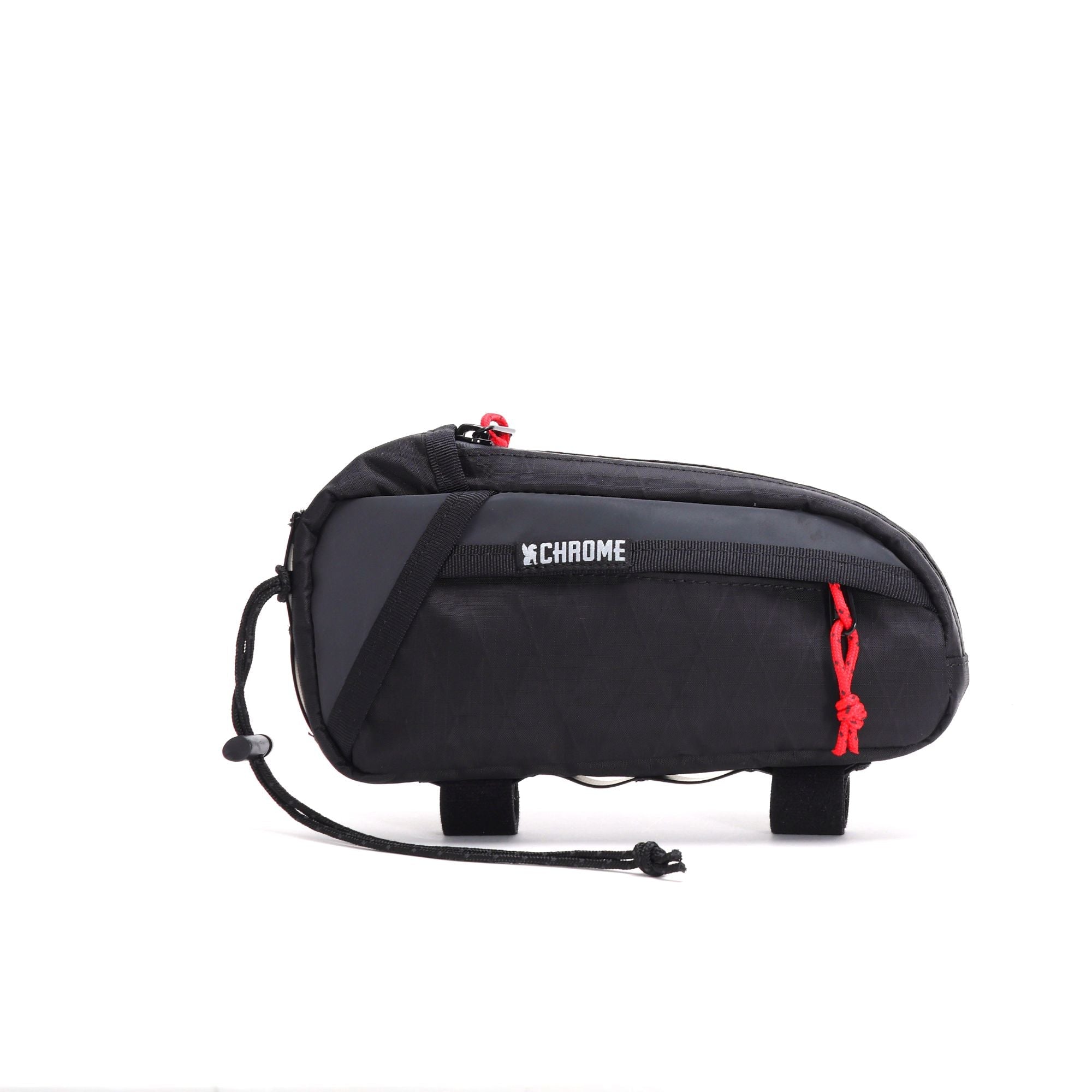 Chrome Industries Holman Top Tube Bag in Black XRF — back view