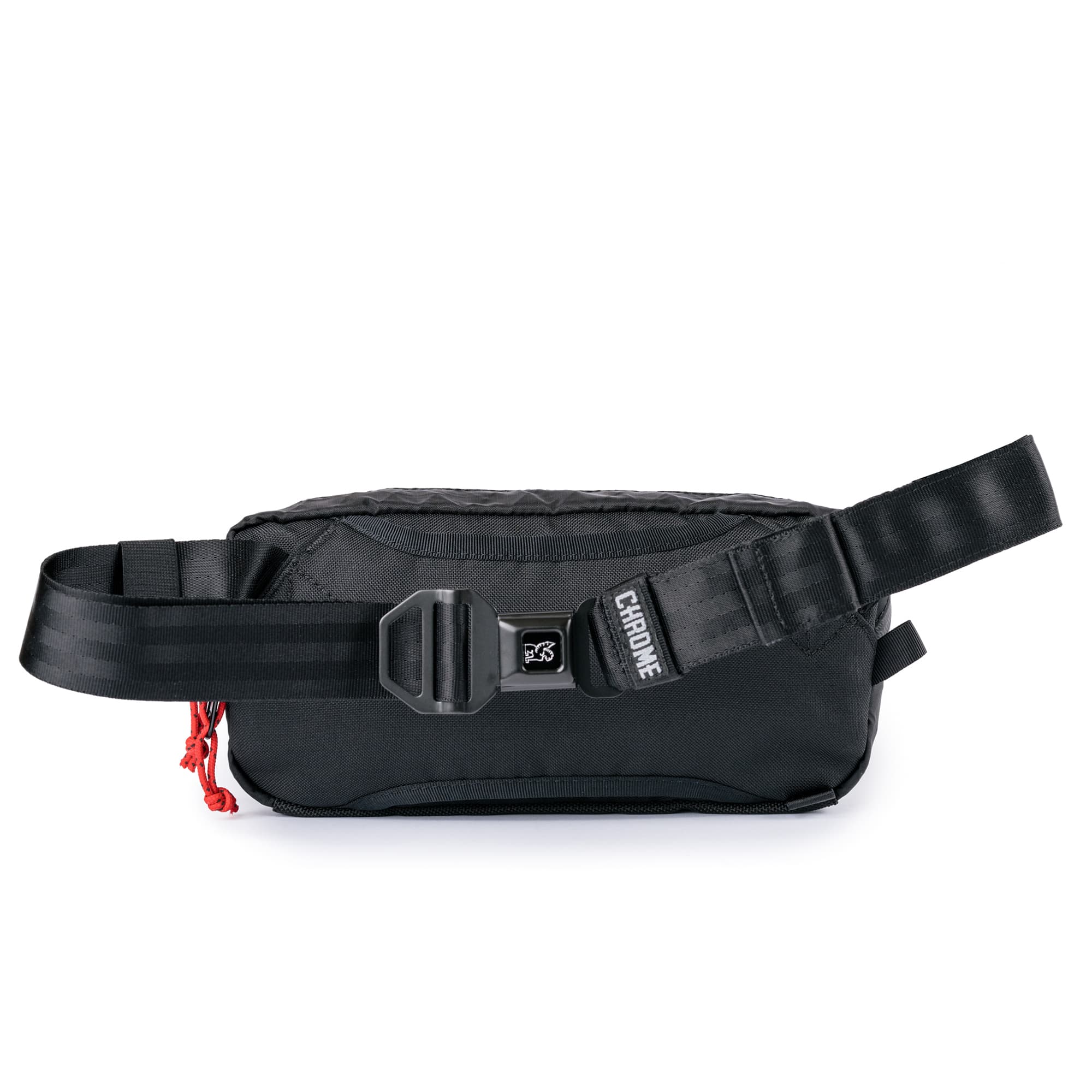 Chrome Industries Micro Kadet Sling Bag 3L in Black XRF — angle view 2 # color_Black XRF