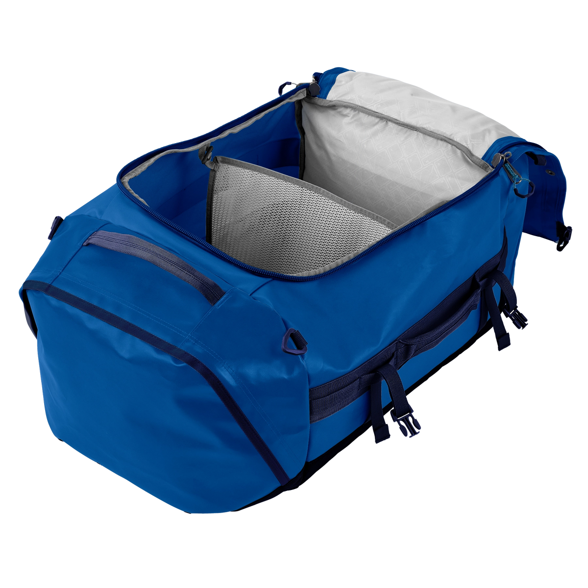Eagle Creek Cargo Hauler Duffel 40L in Aizome Blue — interior view 3