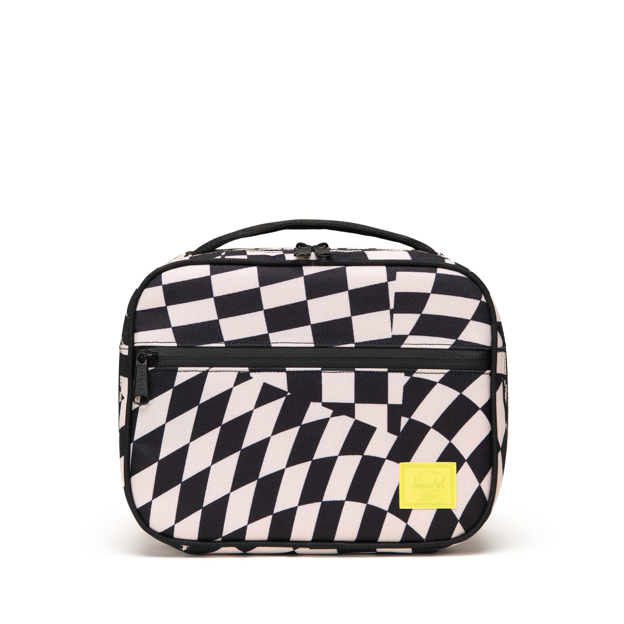 Herschel Pop Quiz Lunch Box Little Herschel 5L in Warp Check — front view