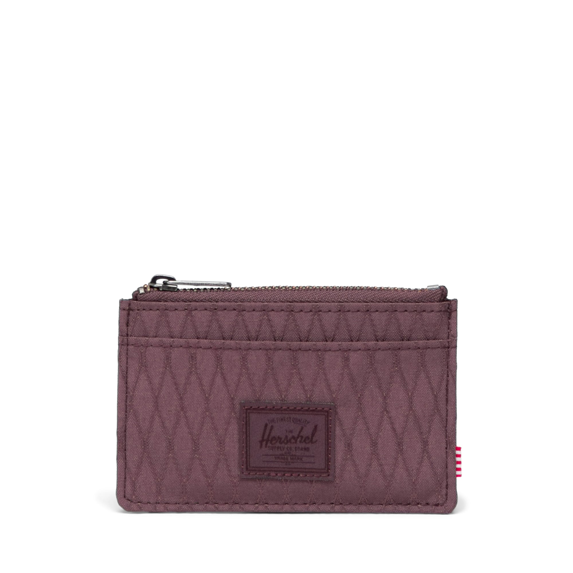Herschel Oscar Cardholder Wallet RFID in Huckleberry Diamond — front view