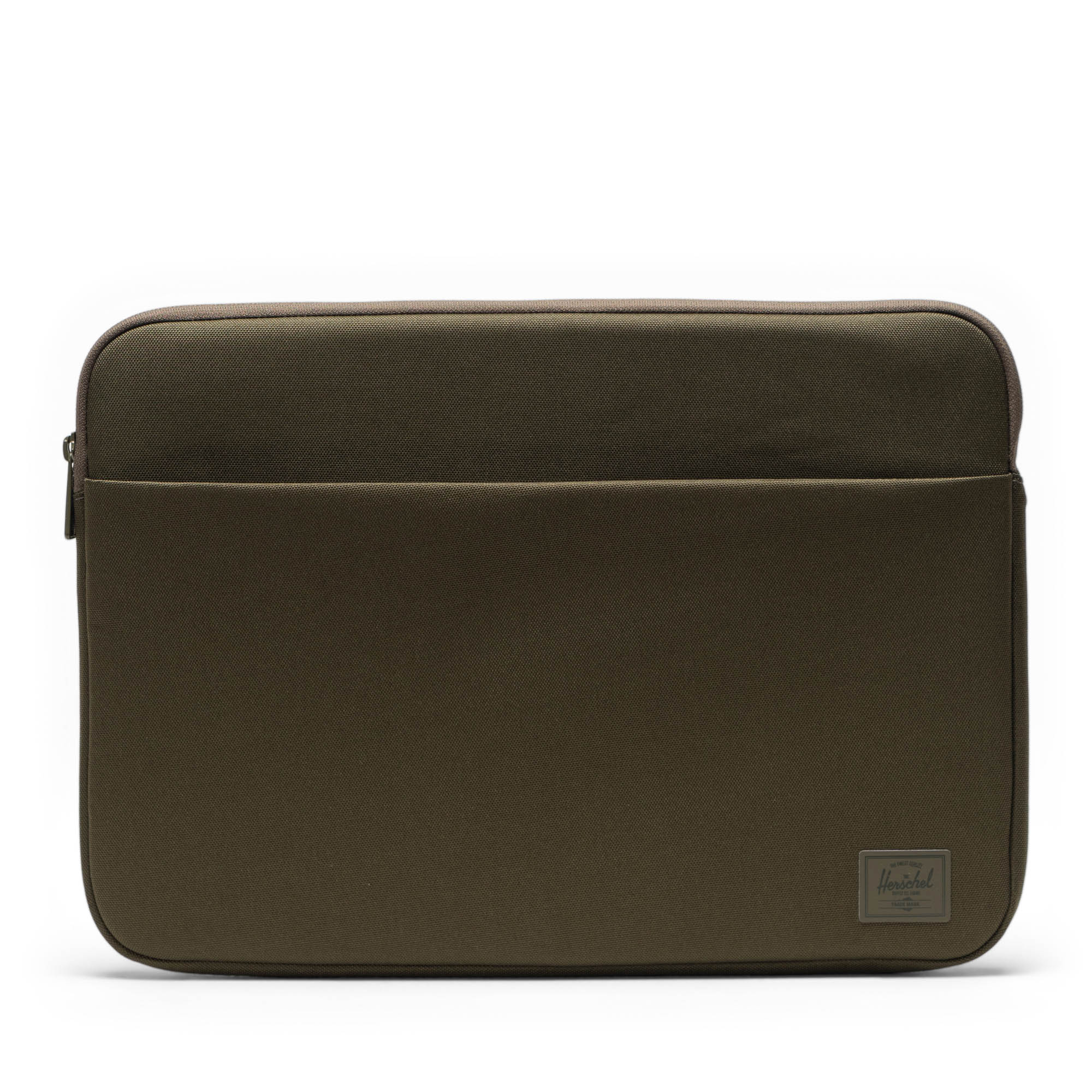 Herschel Denman Laptop Sleeve 15-16 Inch in Ivy Green Tonal — front view