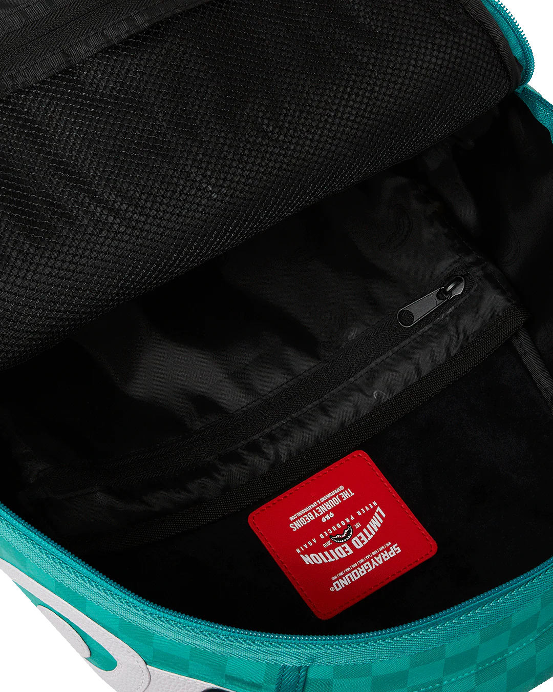 Sprayground Squid Game Collab Jumpsuit Backpack, view 13