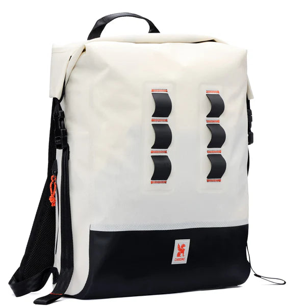 Chrome Industries Urban Ex Rolltop 30L backpack – close-up of the buckle hardware