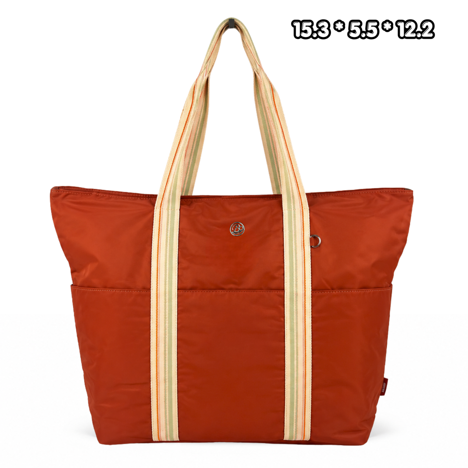 BoBo Tote Bag in Tangerine - nylon
