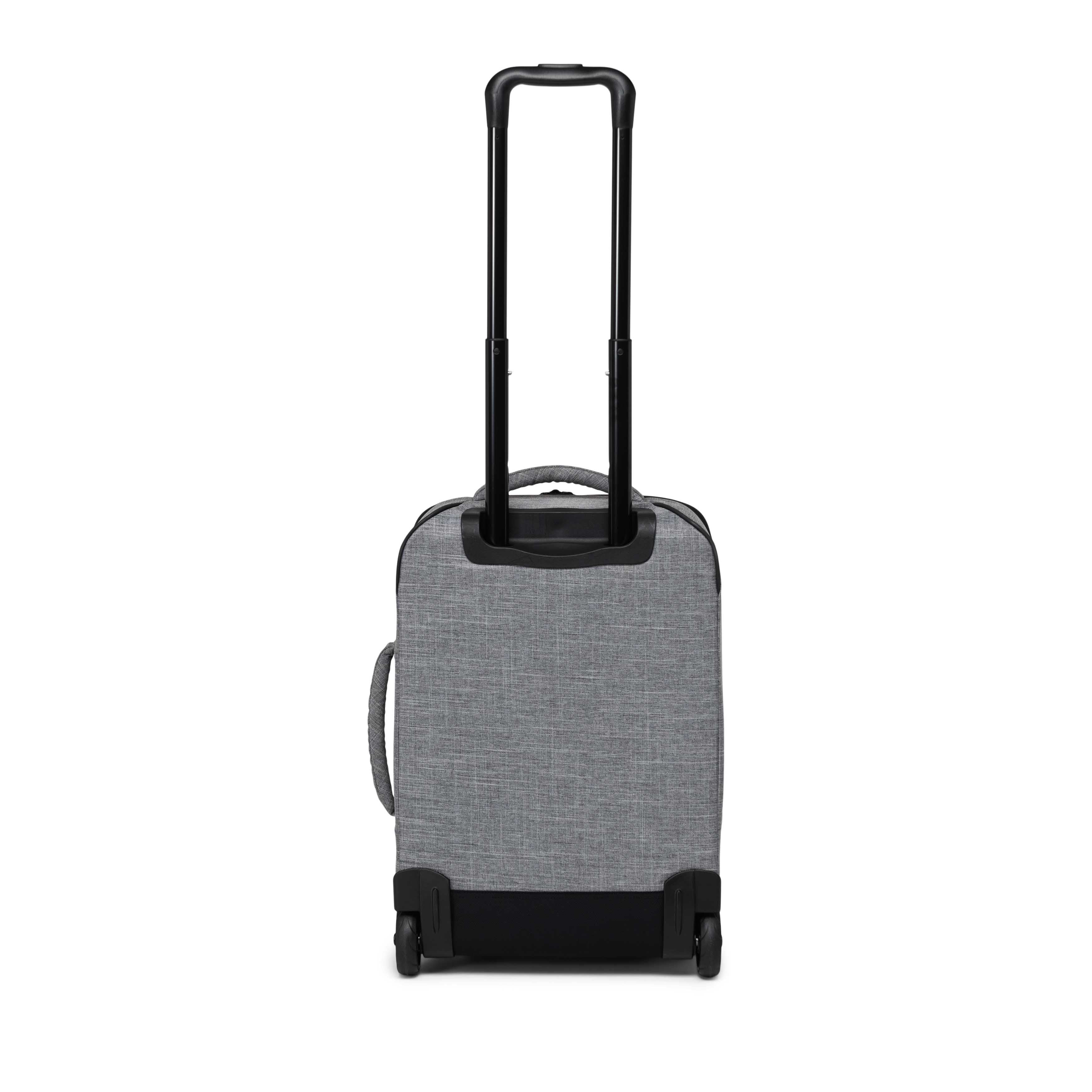 Herschel Heritage Softshell Luggage | Large Carry On - 37L in Raven Crosshatch — back view 2 # color_Raven Crosshatch