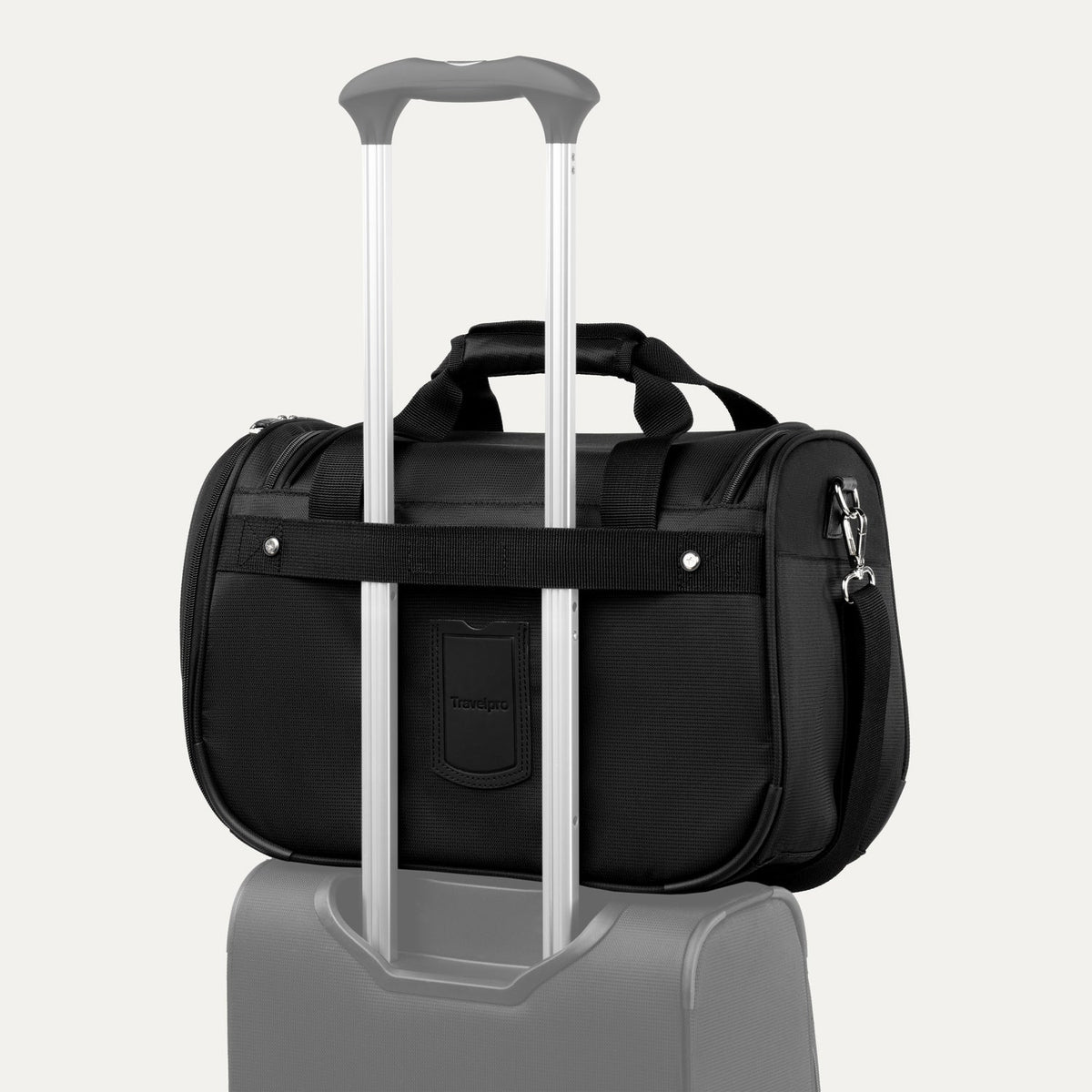 Travelpro Maxlite 5 Soft Tote in Black — back view