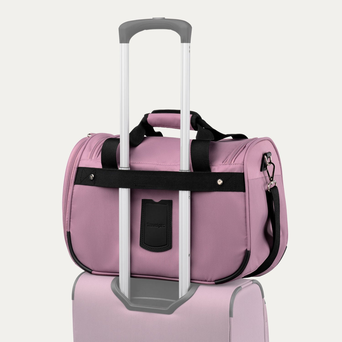 Travelpro Maxlite 5 Soft Tote in Orchid Pink — back view