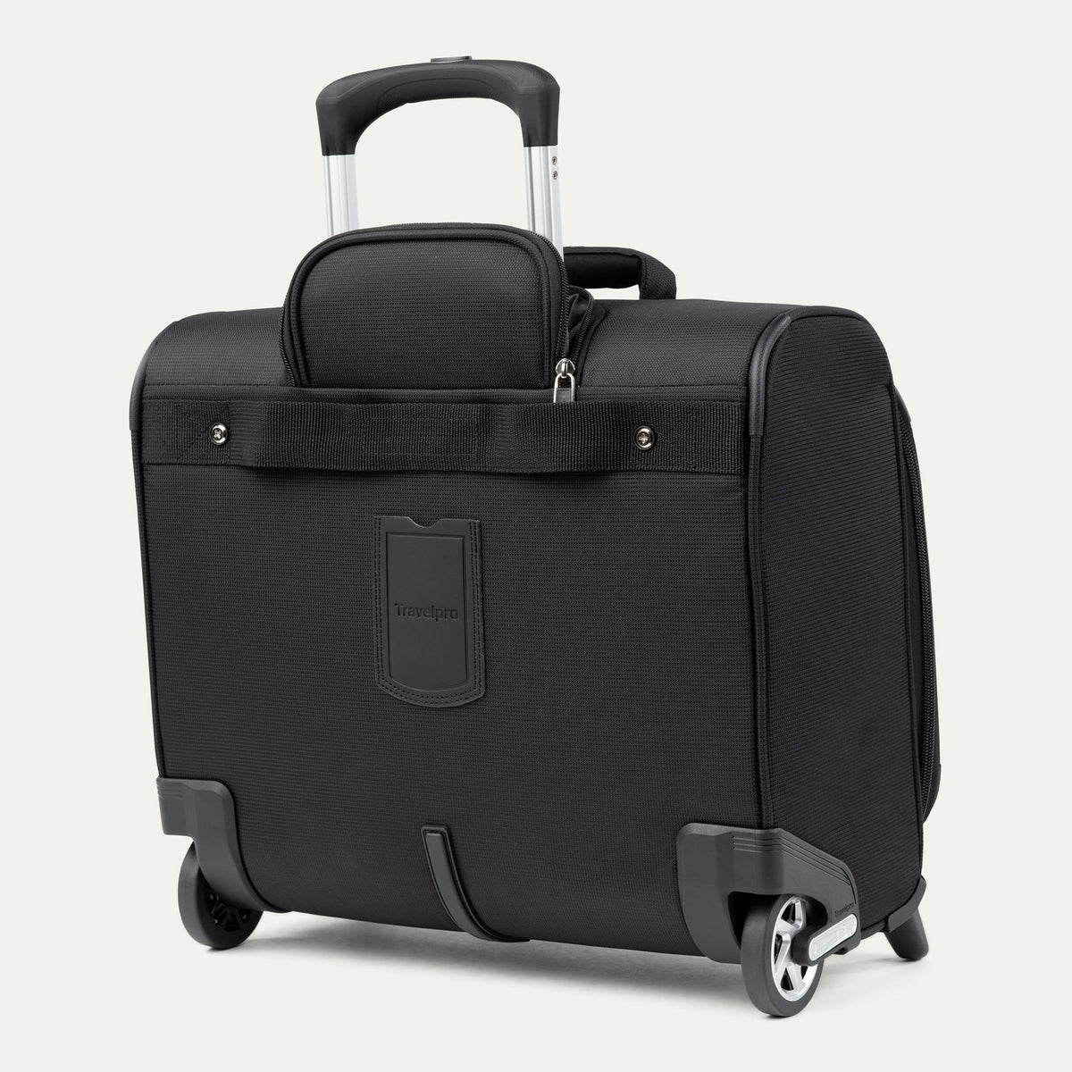 Travelpro Maxlite 5 Carry-On Rolling Tote in Black — back view