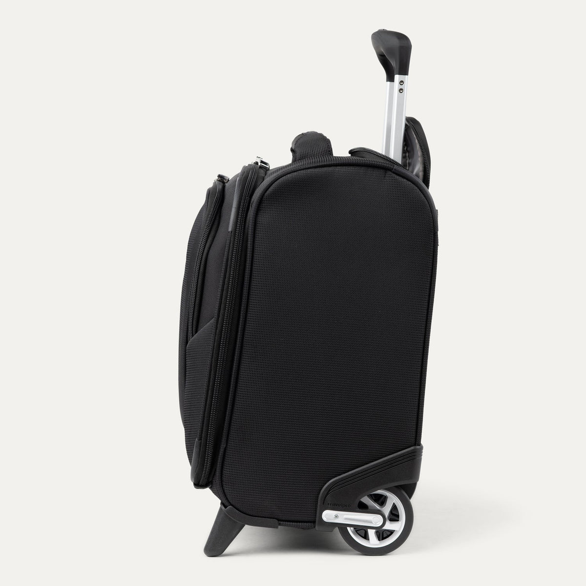 Travelpro Maxlite 5 Carry-On Rolling Tote in Black — angle view 2