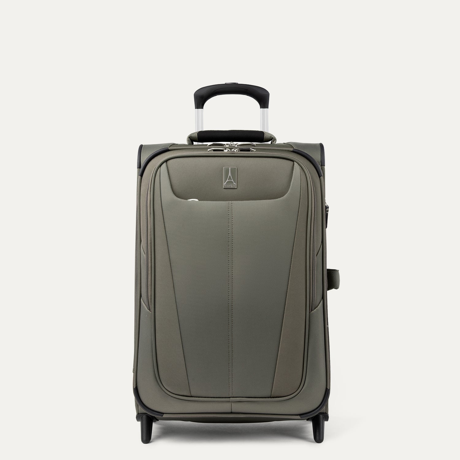 Travelpro Maxlite 5 22" Carry-On Expandable Rollaboard in Slate Green — front view