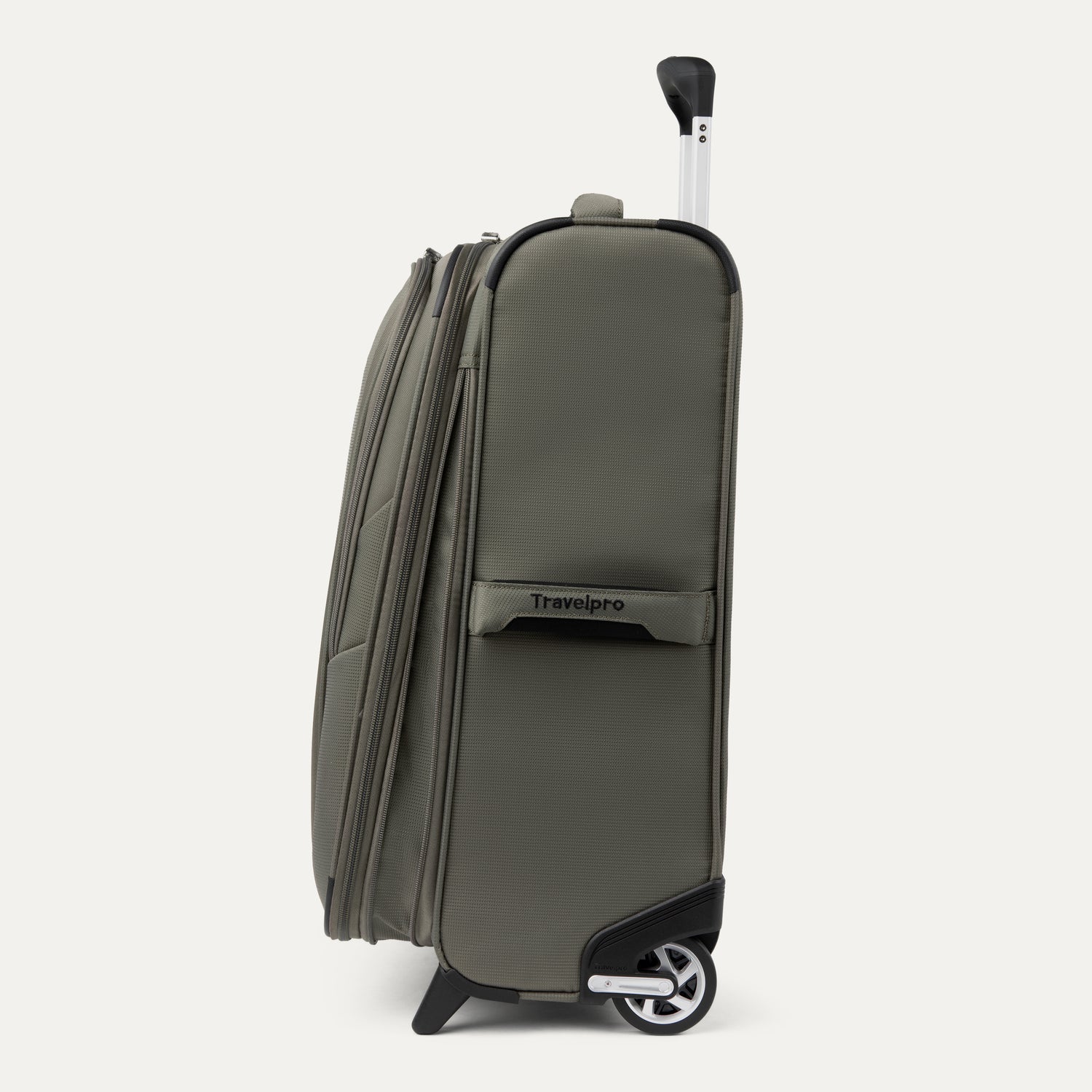 Travelpro Maxlite 5 22" Carry-On Expandable Rollaboard in Slate Green — angle view 1