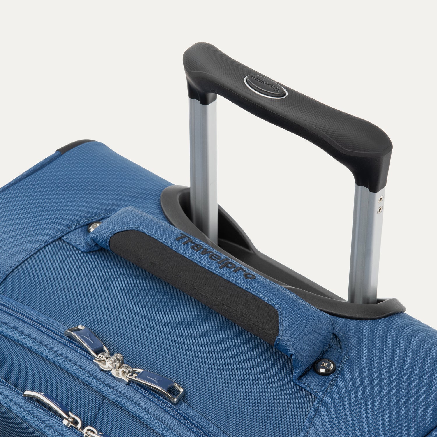 Travelpro Maxlite 5 22" Carry-On Expandable Rollaboard in Ensign Blue — detail view