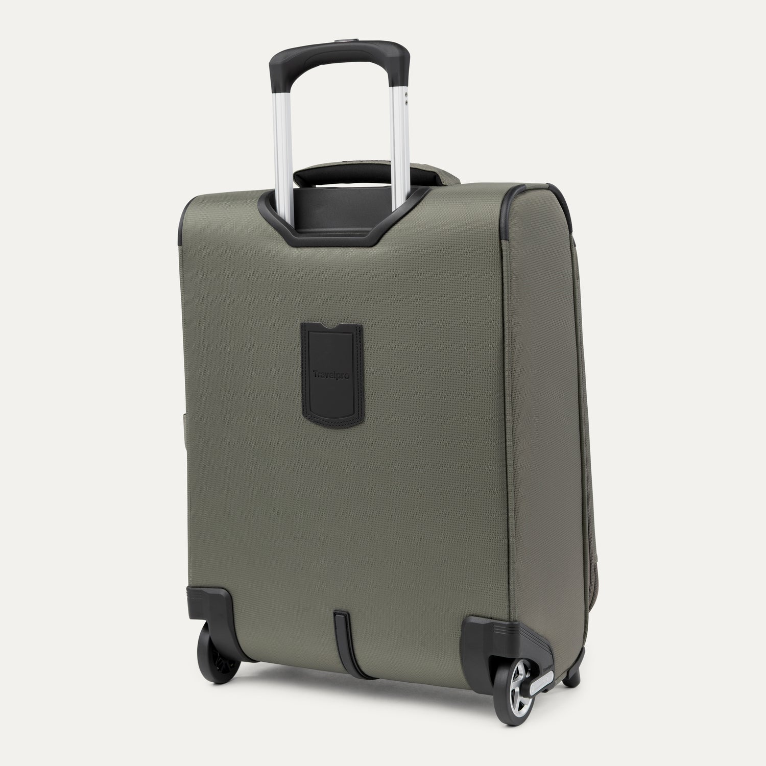 Travelpro Maxlite 5 International Carry-On Expandable Rollaboard in Slate Green — back view