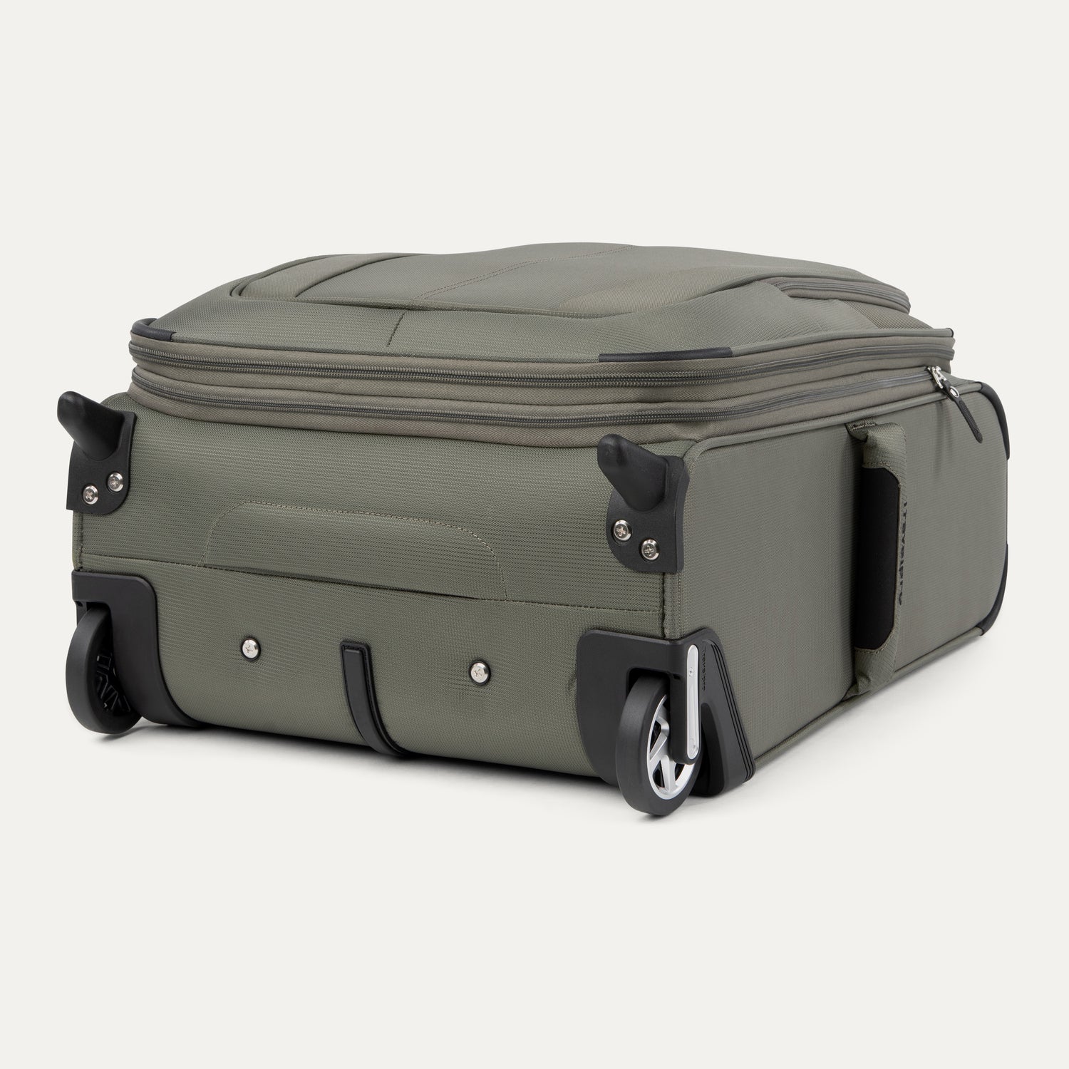 Travelpro Maxlite 5 International Carry-On Expandable Rollaboard in Slate Green — detail view